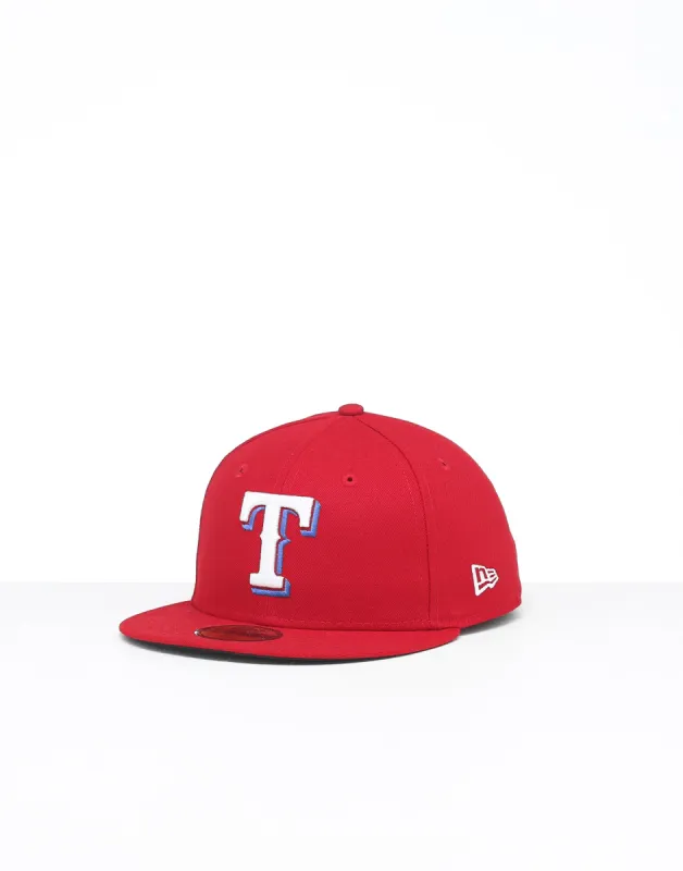 New Era Texas Rangers 59FIFTY Fitted Red/OTC sold by Culture Kings