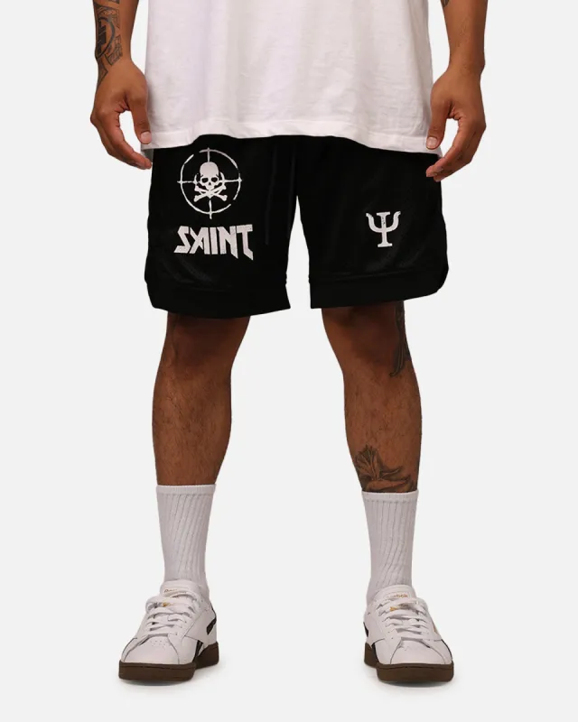 Saint Morta Post Humanous Basketball Short Black/White sold by Culture Kings