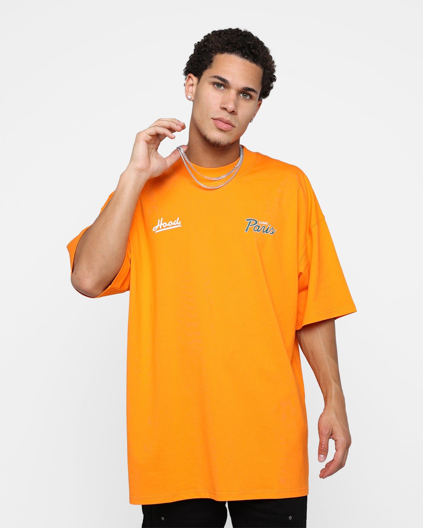 Carre Hood Hat Paris T-Shirt Orange sold by Culture Kings product image thumbnail 2