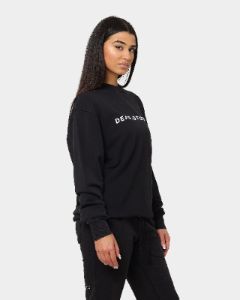 Dead Studios Signature Logo Vintage Crewneck Vintage Black/White sold by Culture Kings