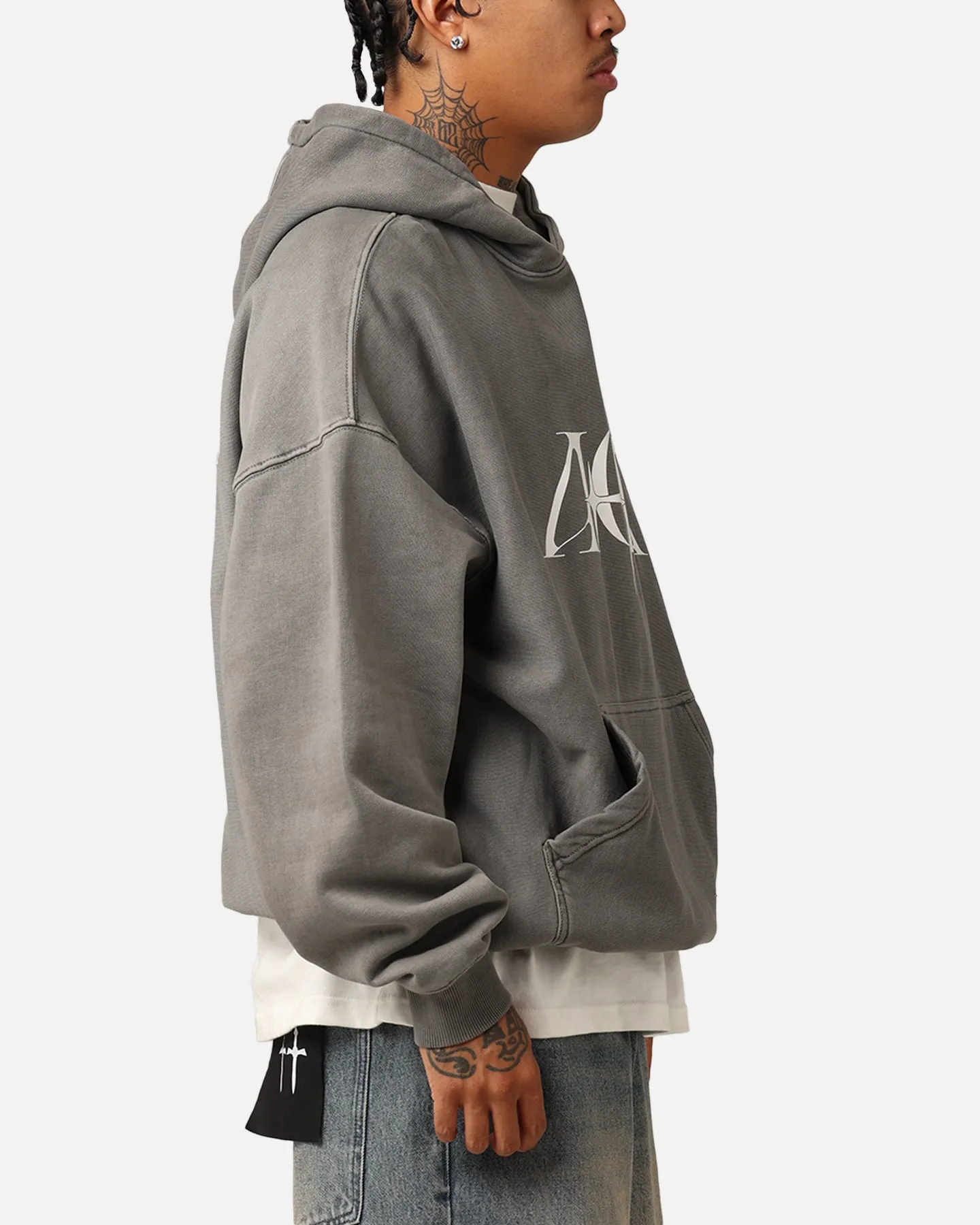 The Anti Order AOA Premium Hoodie Washed Charcoal sold by Culture Kings product image thumbnail 5