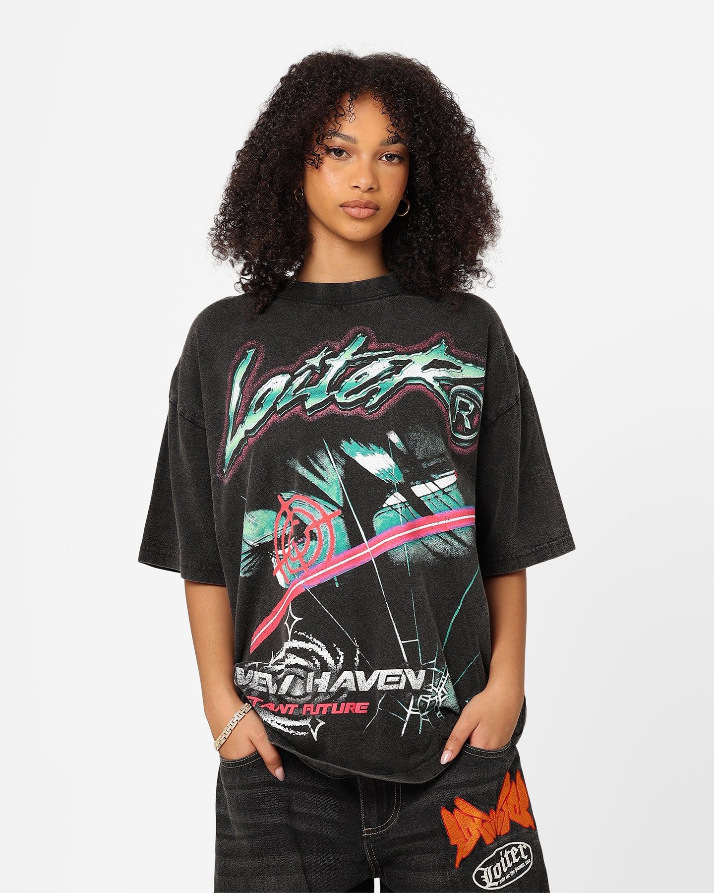 Loiter New Haven Vintage T-Shirt Vintage Black sold by Culture Kings