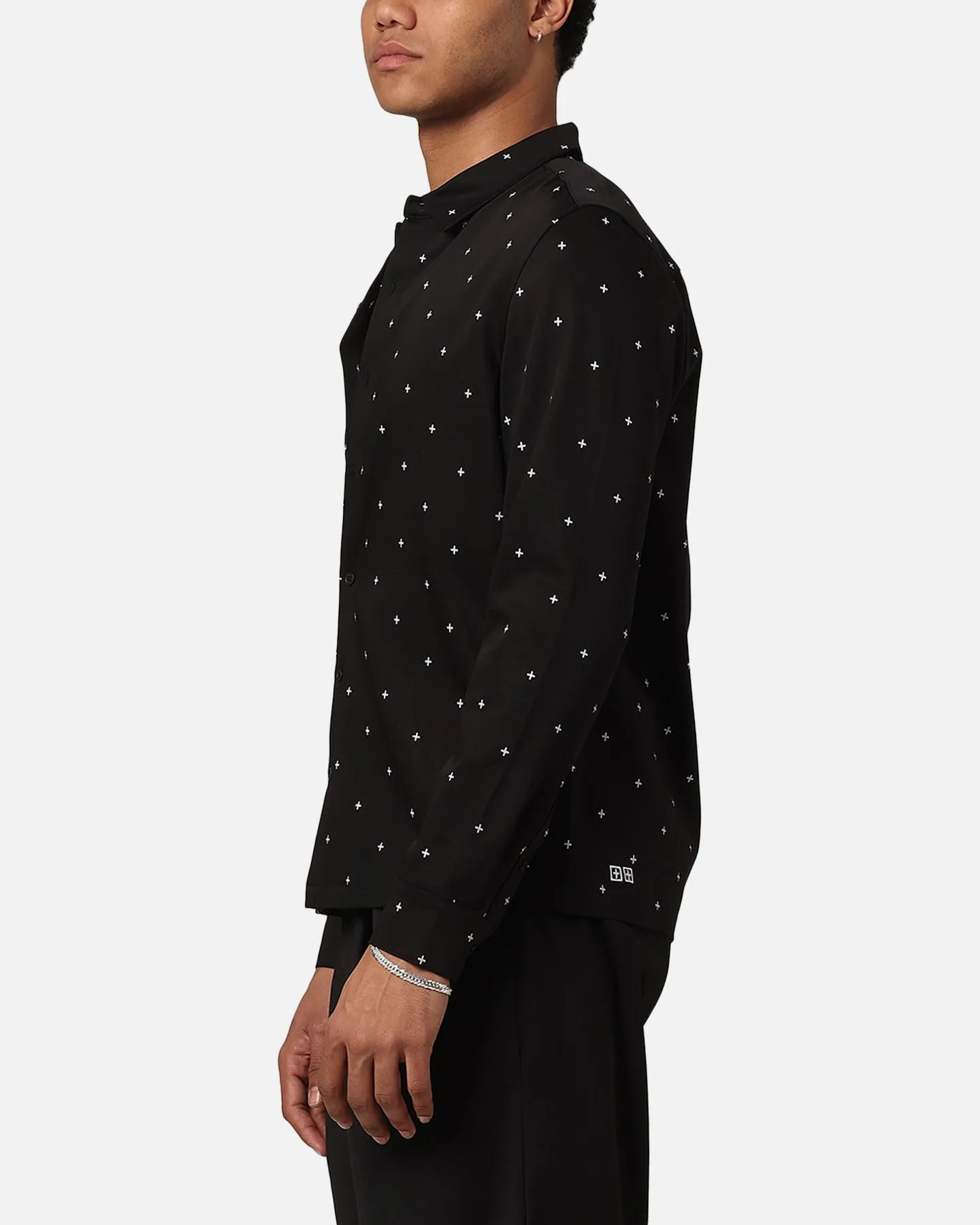 Ksubi Polka Plus Button Up Shirt Black sold by Culture Kings product image thumbnail 5