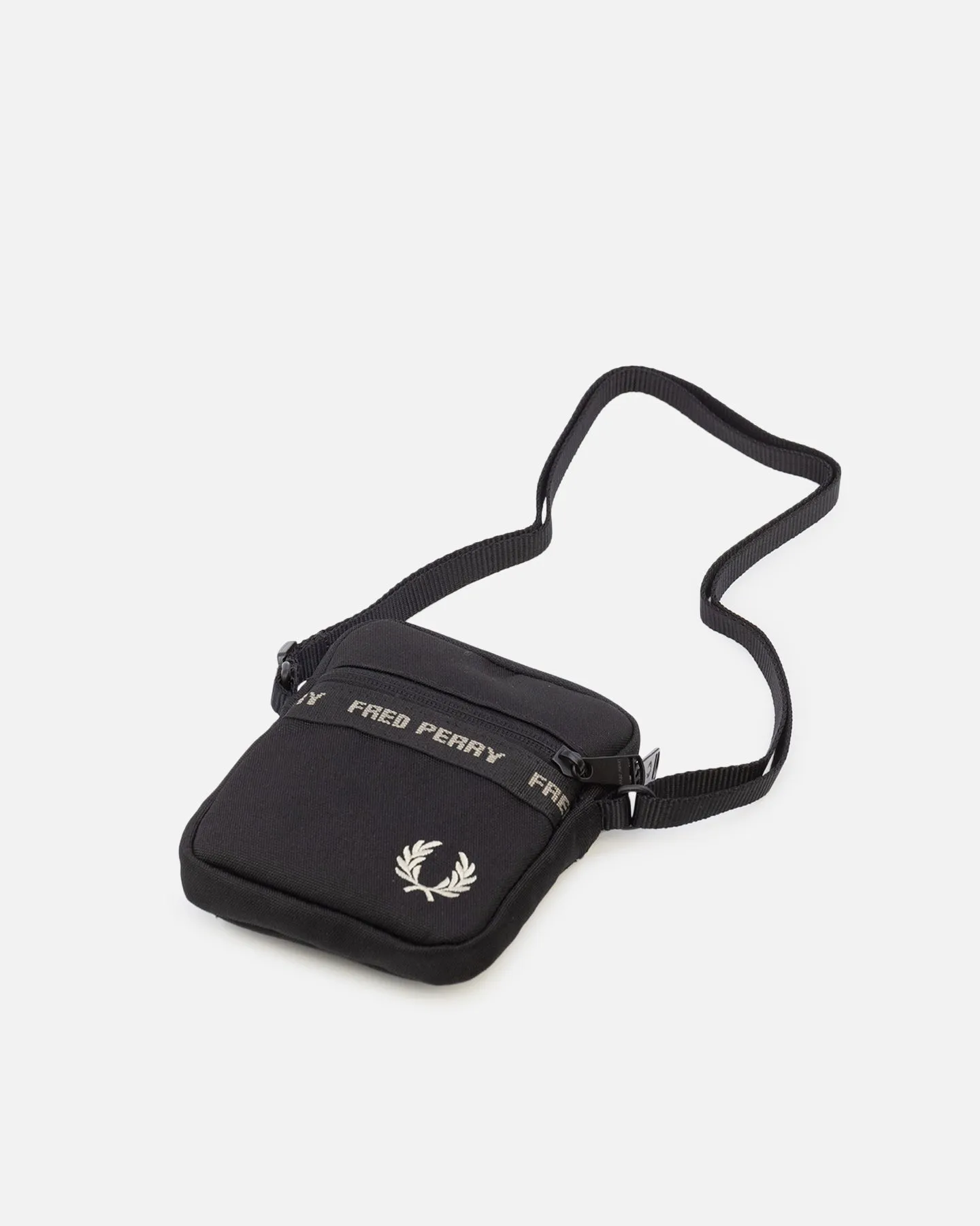 Fred Perry Taped Side Bag Black/Warm Grey sold by Culture Kings product image thumbnail 4