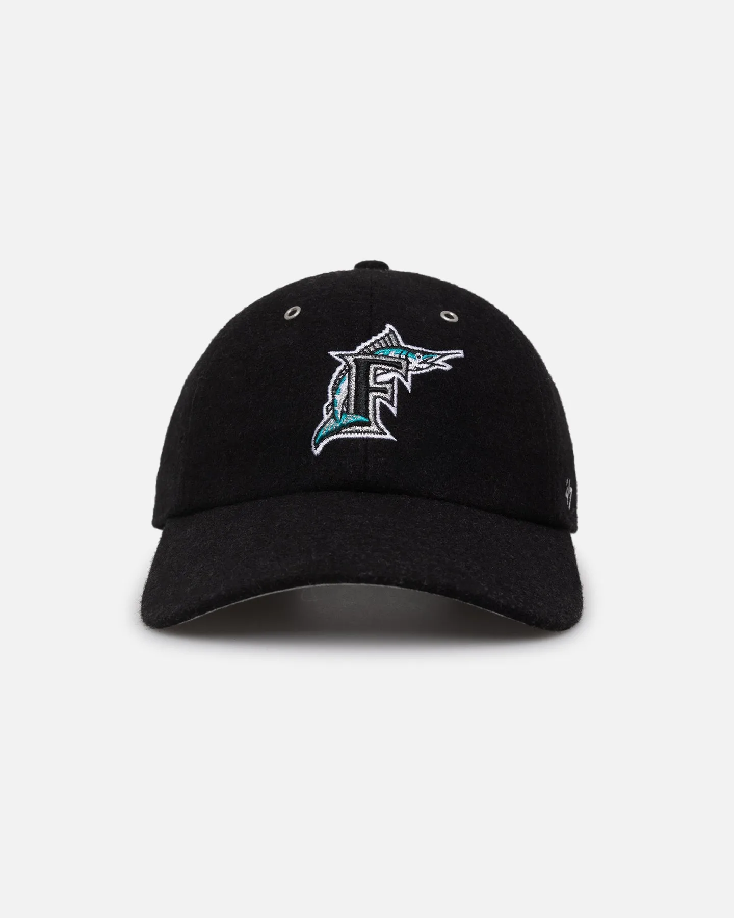 47 Brand Florida Marlins 'Wooly Clean-Up' Strapback Black sold by Culture Kings