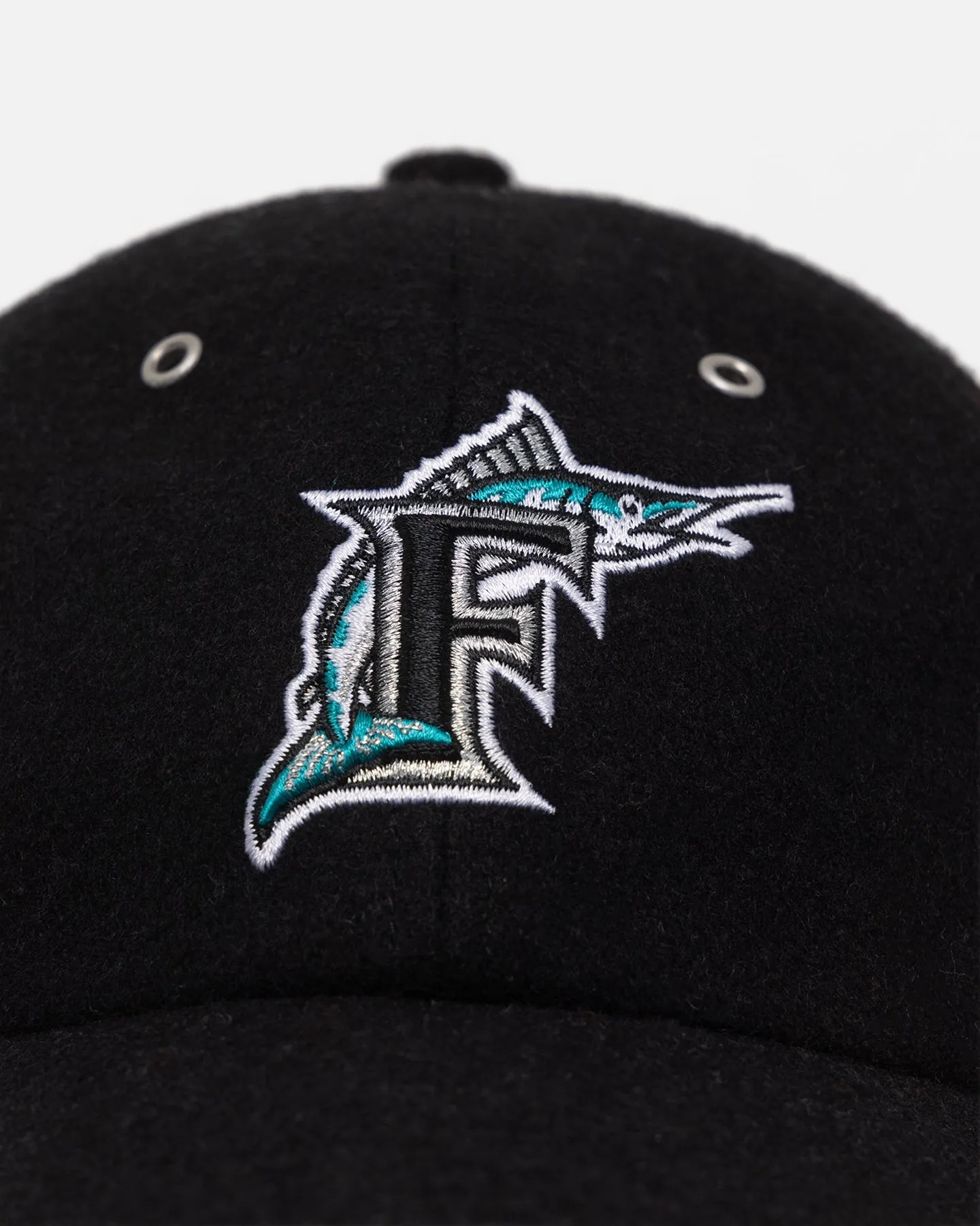 47 Brand Florida Marlins 'Wooly Clean-Up' Strapback Black sold by Culture Kings product image thumbnail 5