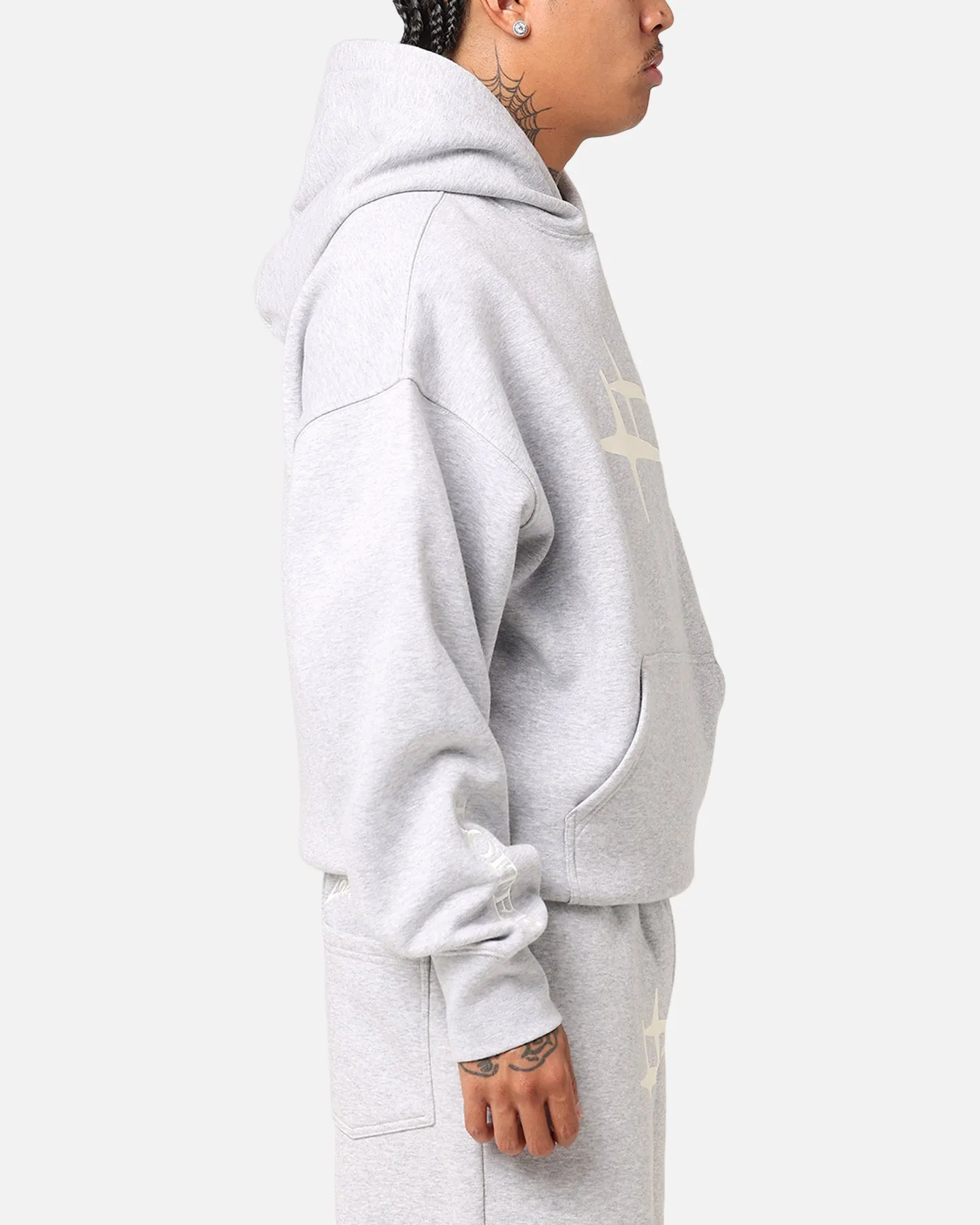 Loiter Hybrid Premium Hoodie Grey Marle sold by Culture Kings product image thumbnail 5