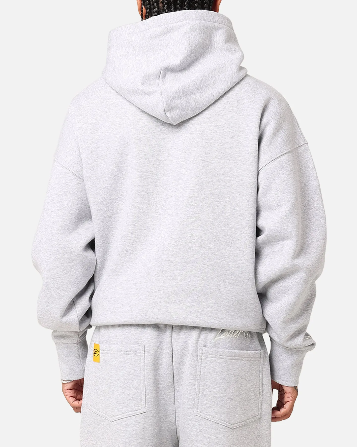 Loiter Hybrid Premium Hoodie Grey Marle sold by Culture Kings product image thumbnail 3