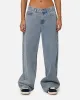 XXIII Women's Wide Leg Cut Hem Jeans Light Denim sold by Culture Kings