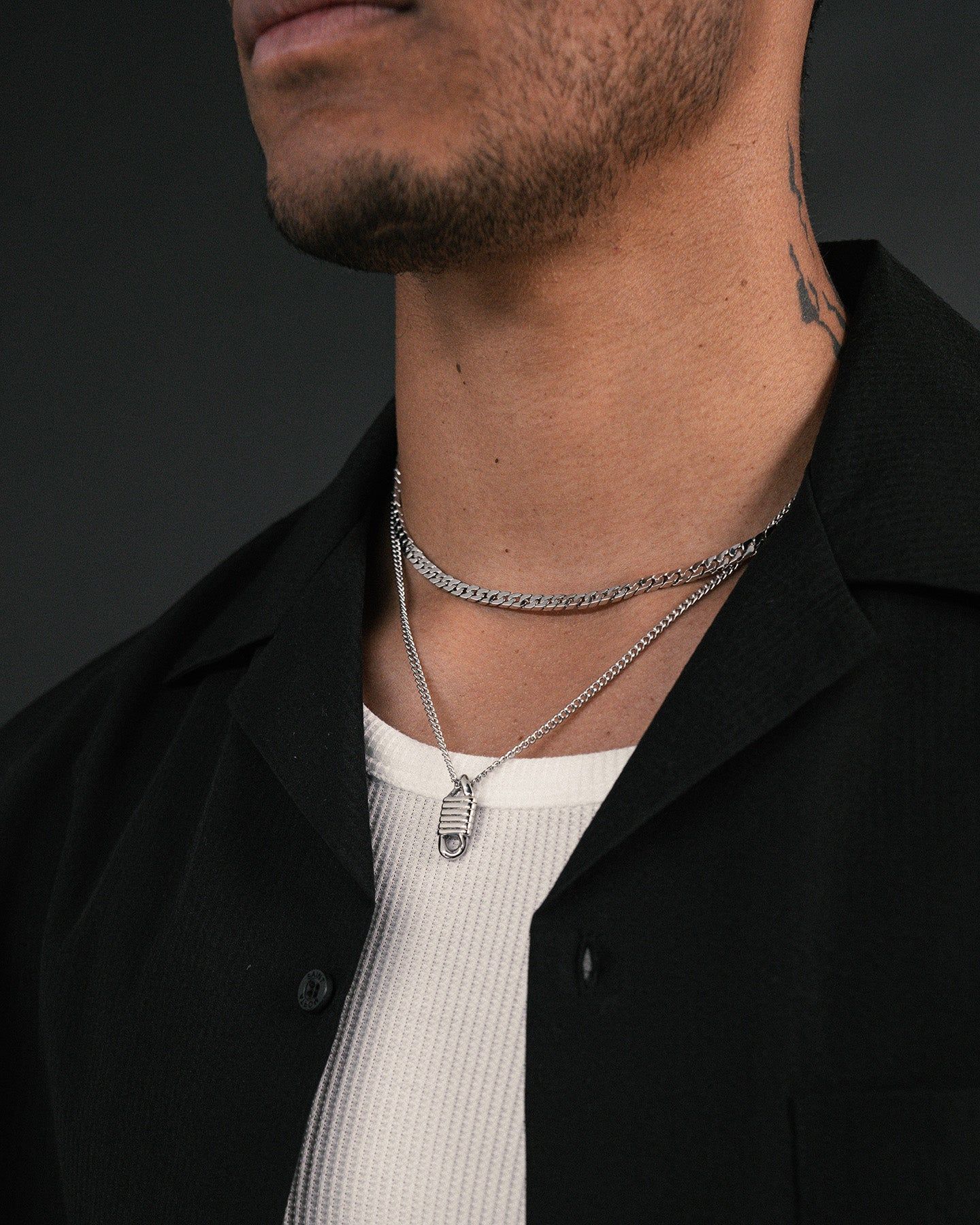 NXS Locked Out Necklace Stainless Steel sold by Culture Kings