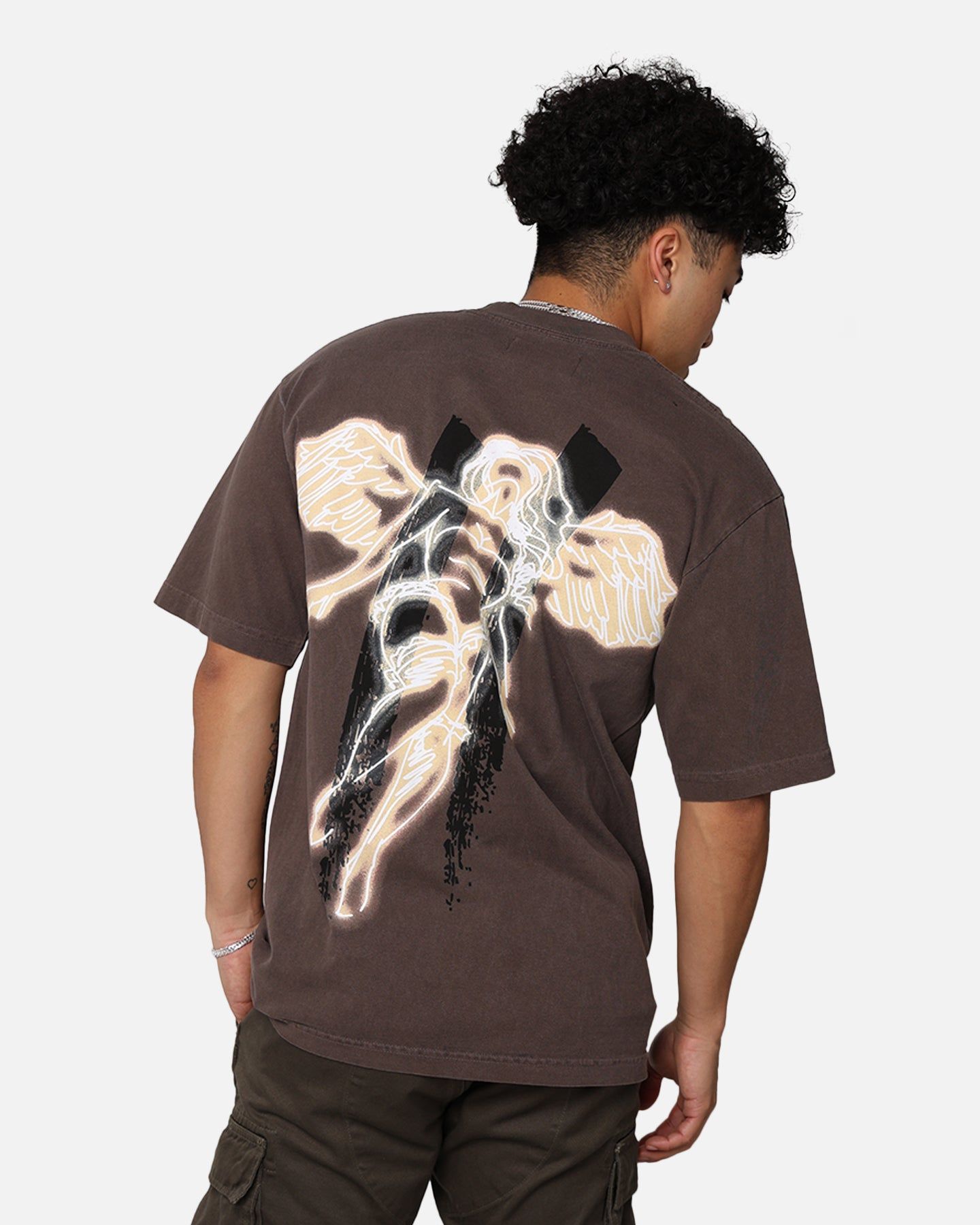 Sworn To Us Standard Issue Spirit T-Shirt Tan sold by Culture Kings
