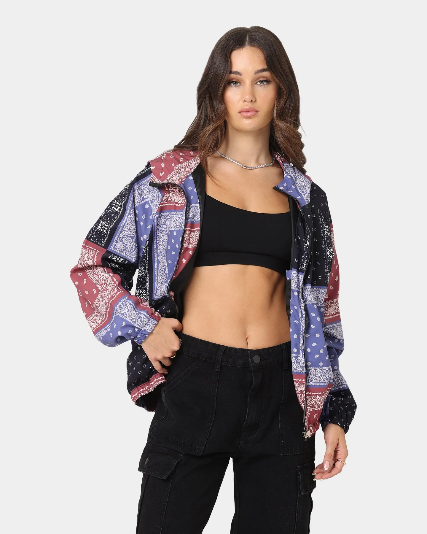 XXIII Women's Enna Bandana Puffer Jacket Multi-coloured sold by Culture Kings