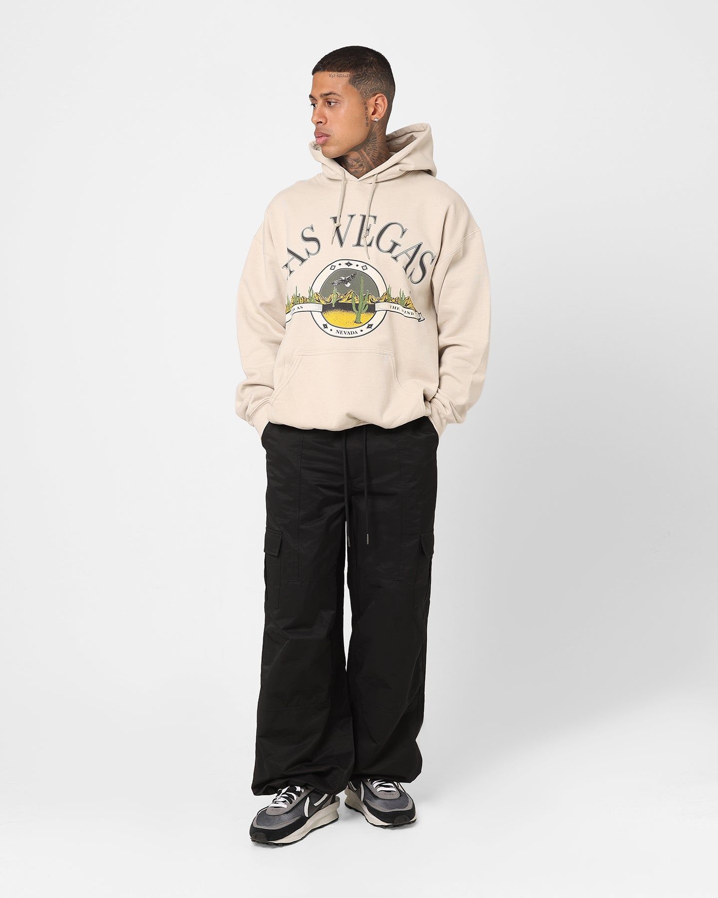 American Thrift Wild As The Wind Hoodie Sand sold by Culture Kings product image thumbnail 2