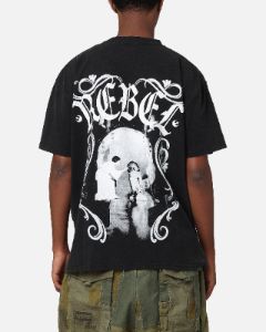 Star Wars Rebel Heavy T-Shirt Vintage Black sold by Culture Kings