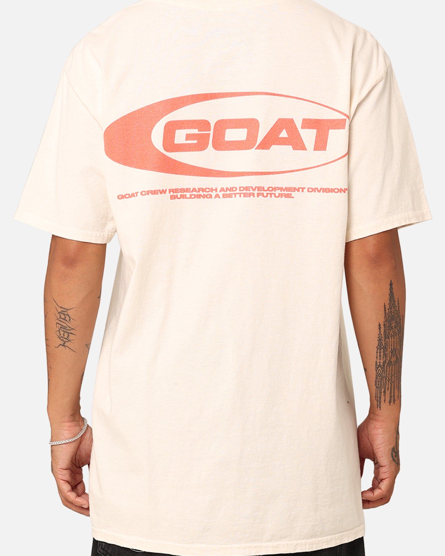 Goat Crew GCLTD T-Shirt Off White sold by Culture Kings product image thumbnail 5