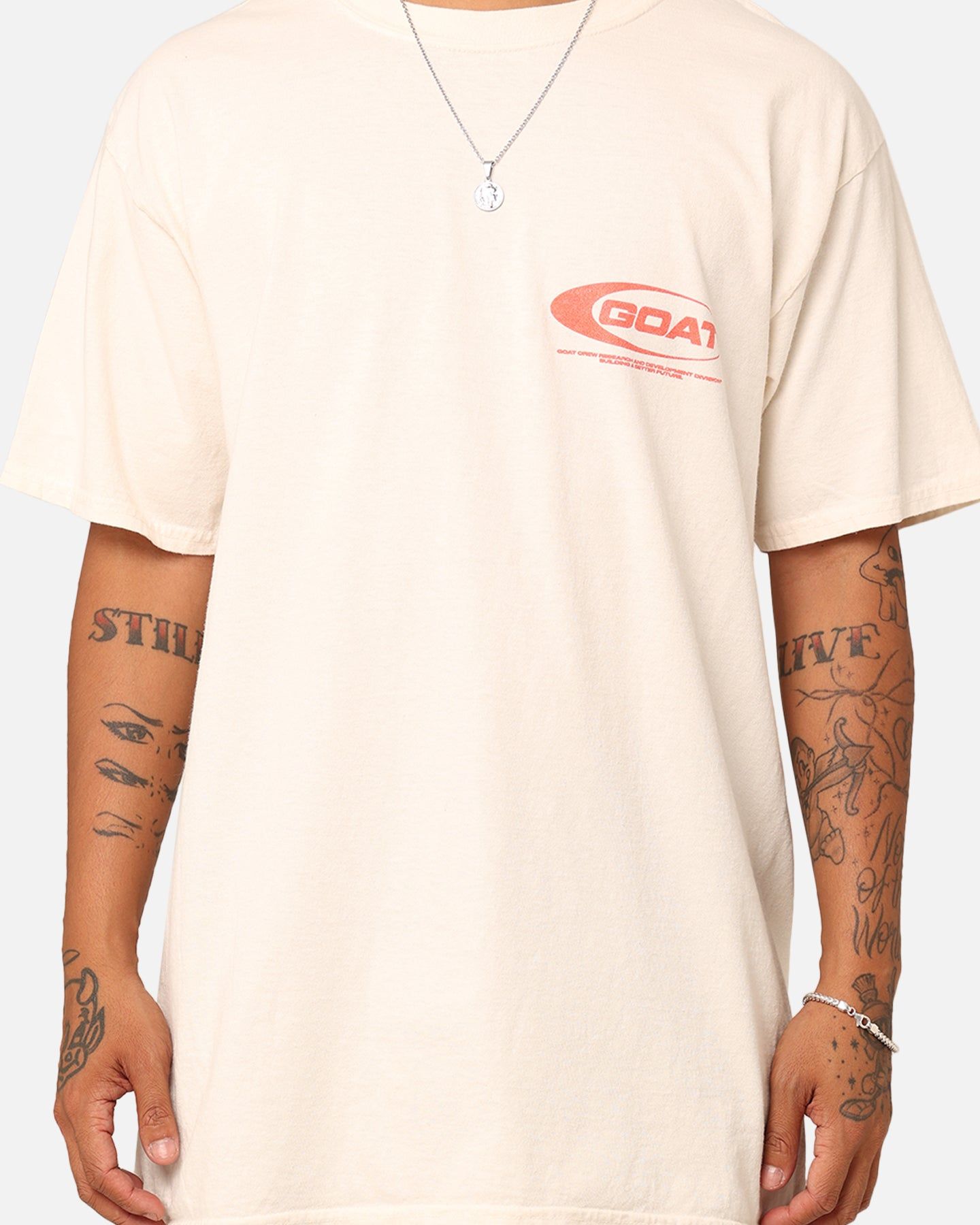 Goat Crew GCLTD T-Shirt Off White sold by Culture Kings product image thumbnail 4