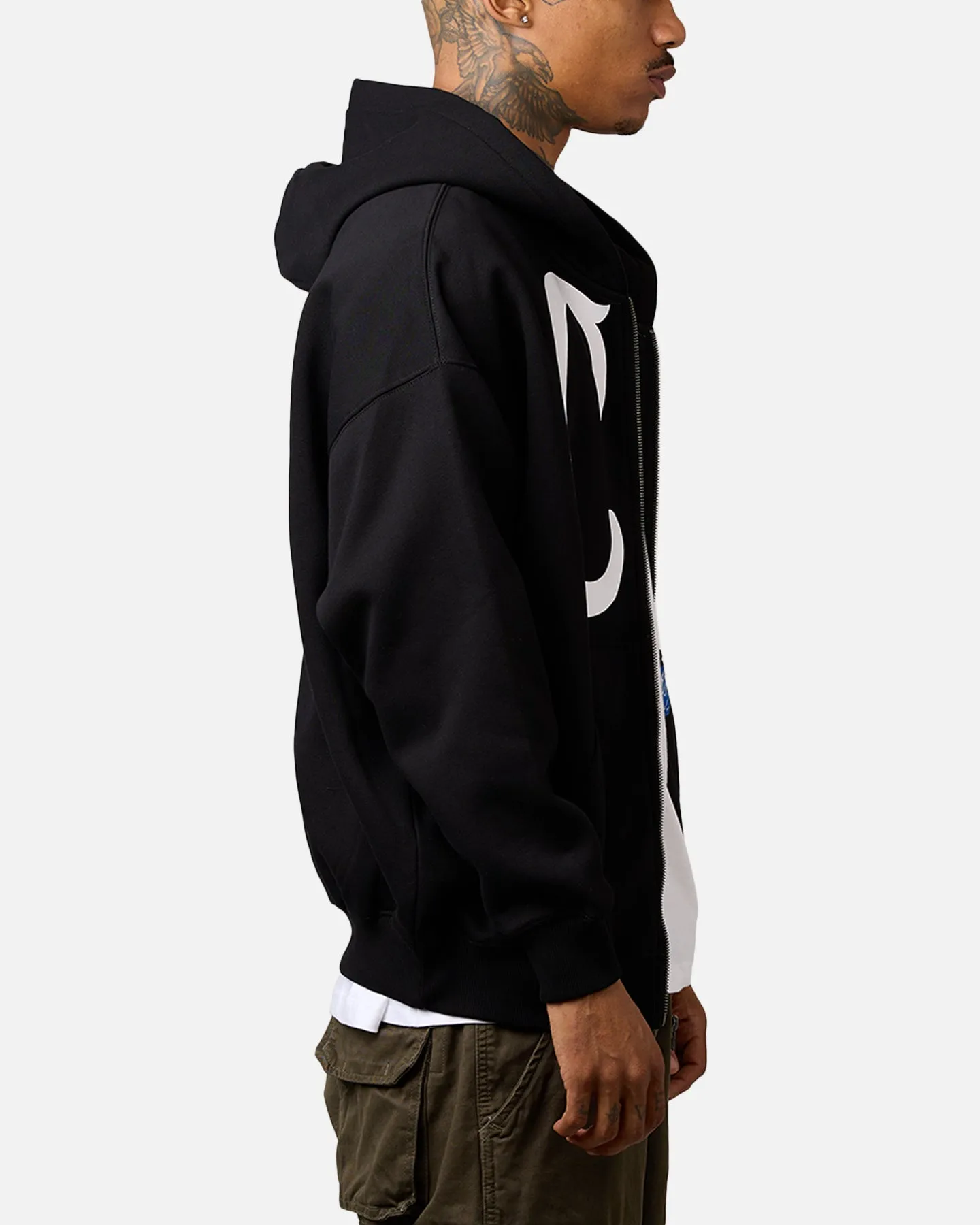 Carre Bigs Full Zip Hoodie Black sold by Culture Kings product image thumbnail 4