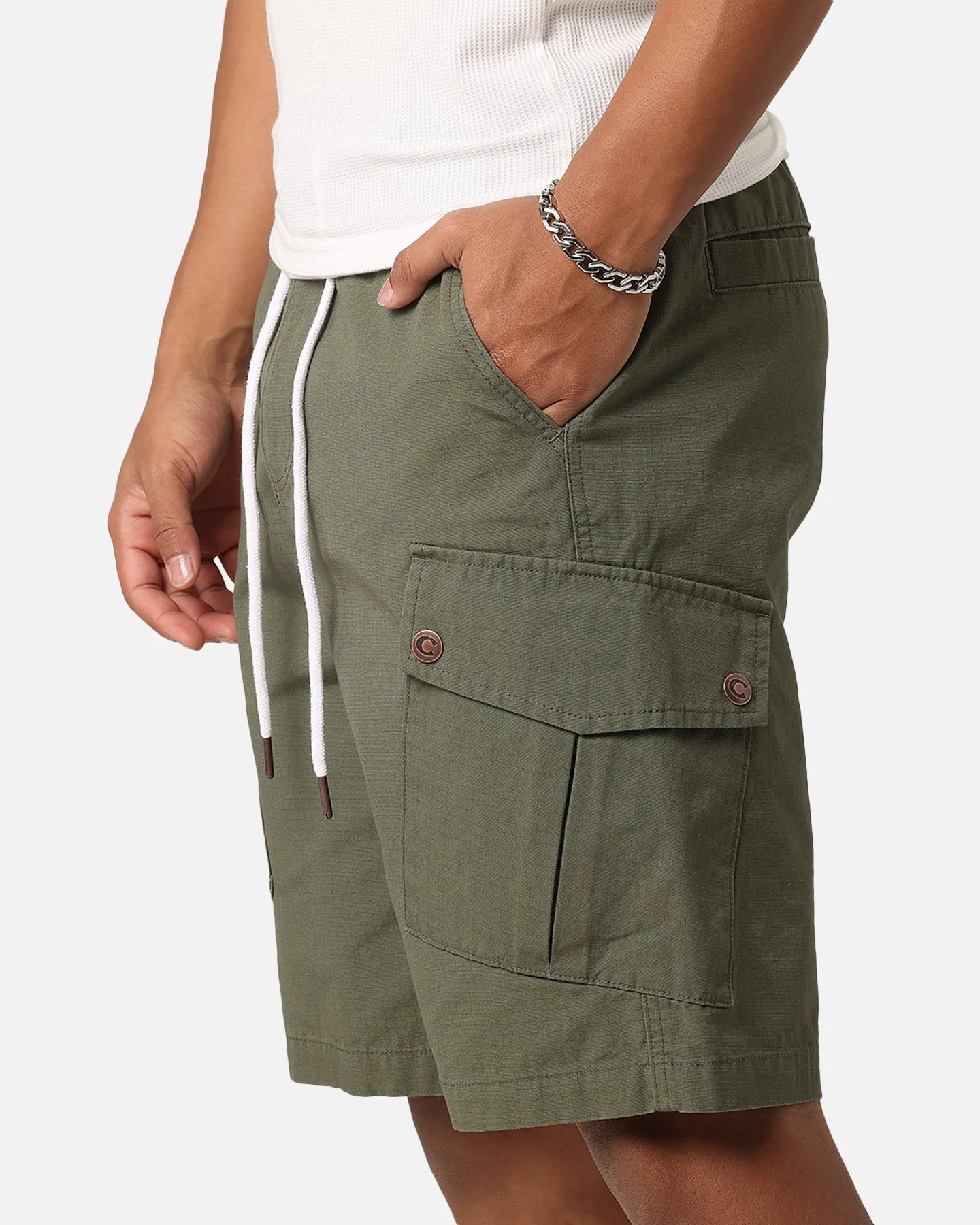 Carre Quality Cargo Shorts Green sold by Culture Kings product image thumbnail 4