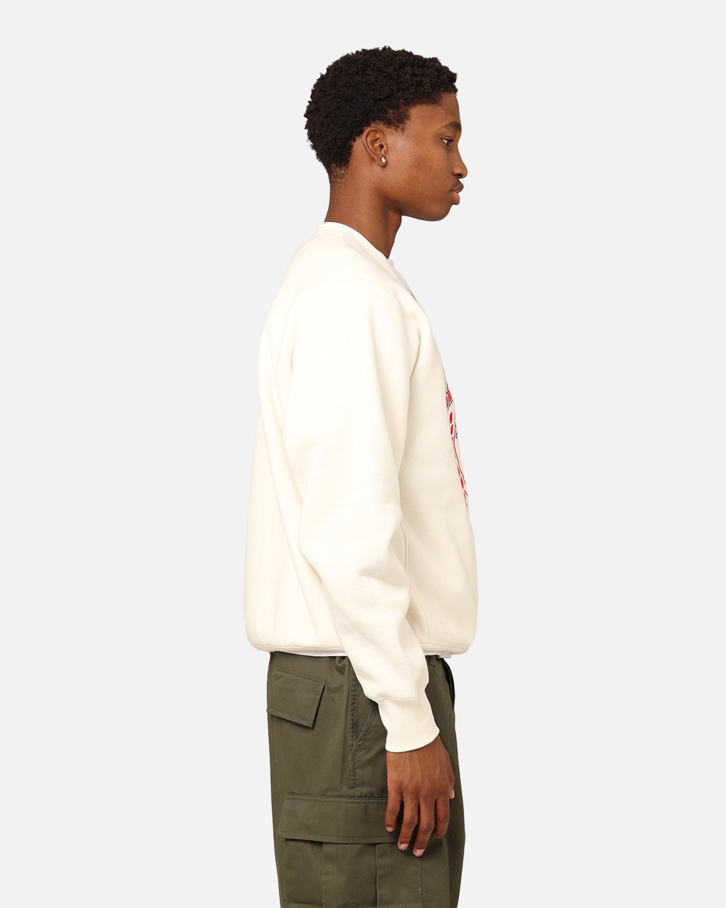 Champion Reverse Weave Field Basketball Crewneck White Ferrari sold by Culture Kings product image thumbnail 5