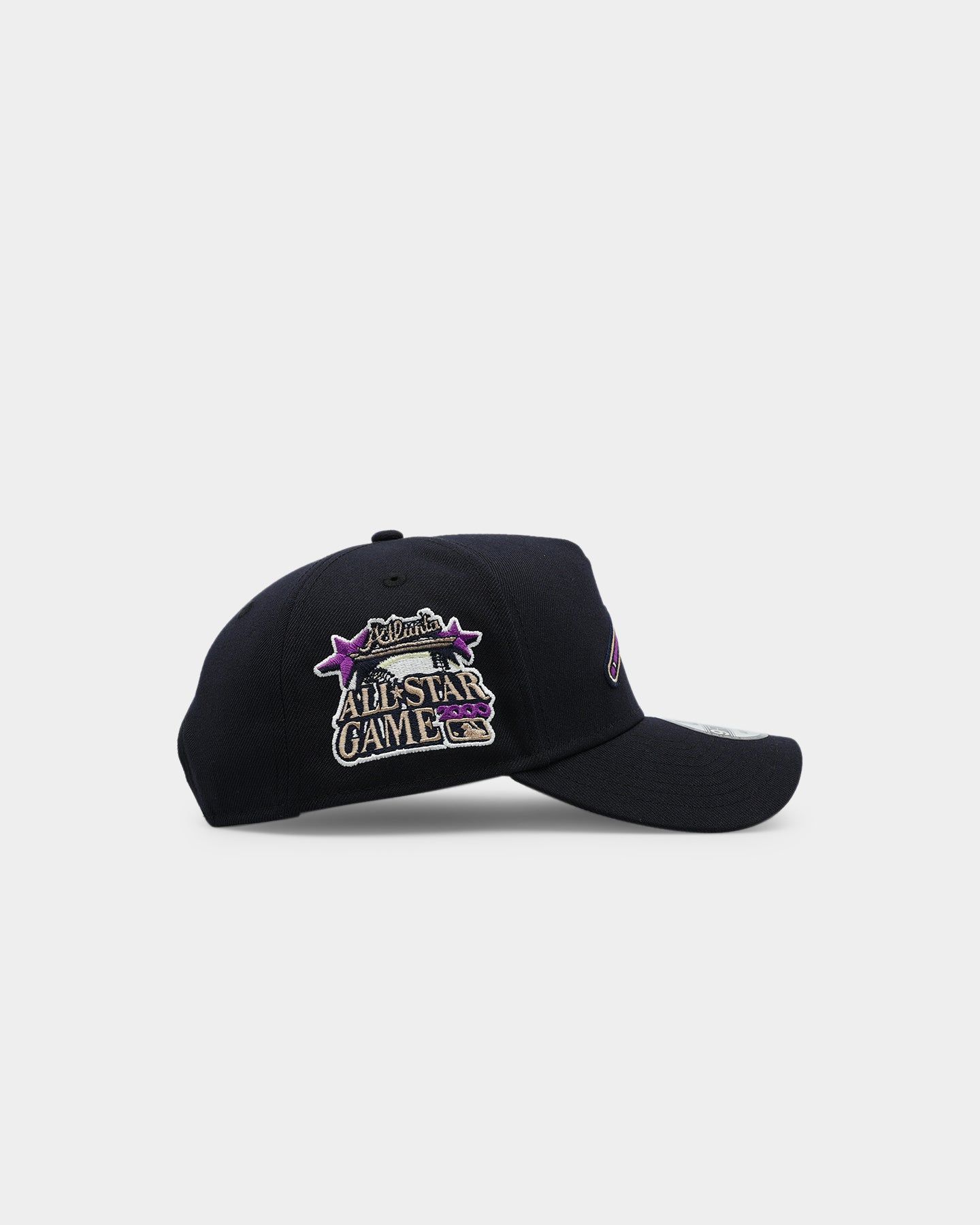 New Era Atlanta Braves 'Acai' 9FORTY A-Frame Snapback Navy/Magenta sold by Culture Kings product image thumbnail 3