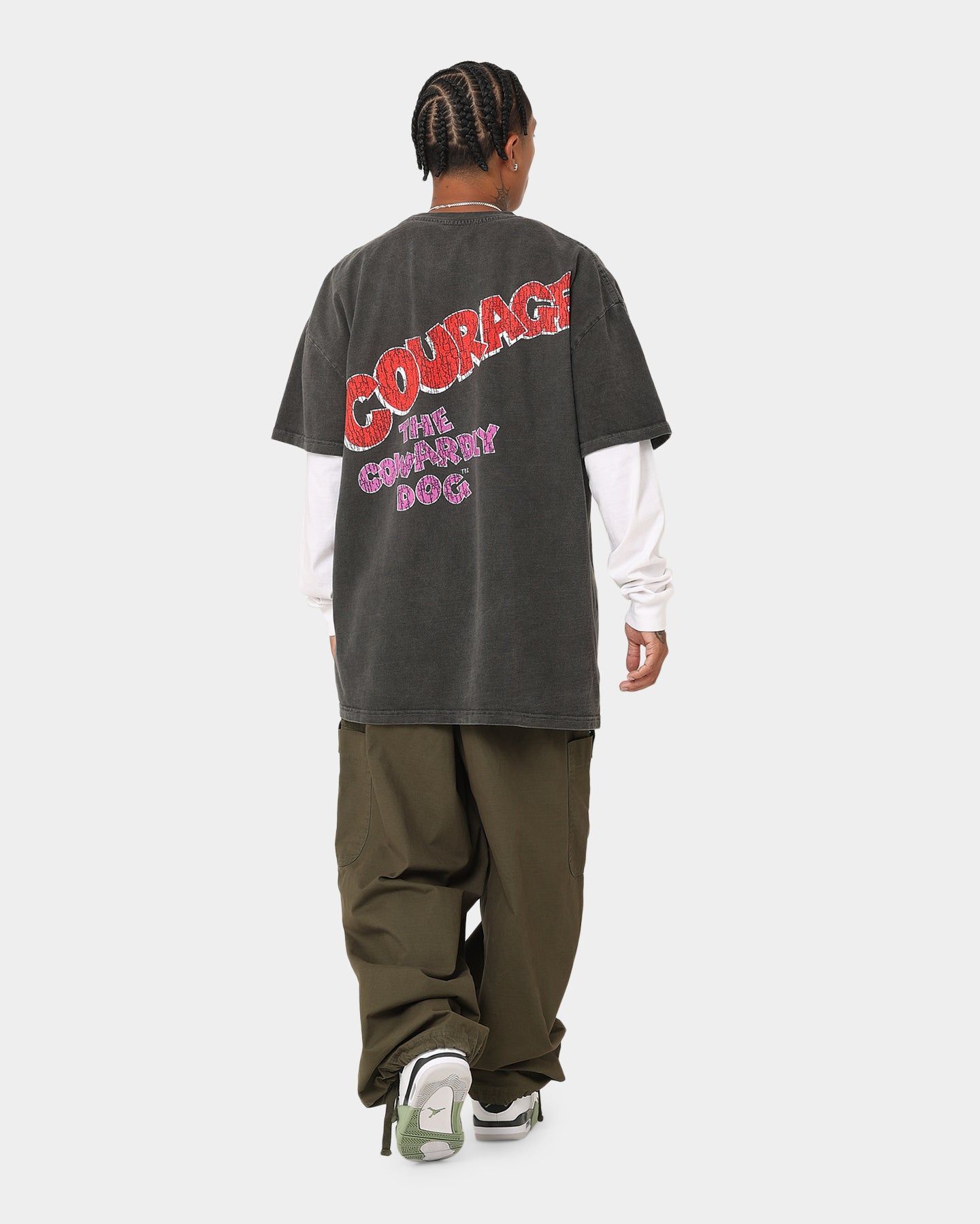 American Thrift X Cartoon Network Courage Heavyweight T-Shirt Black Wash sold by Culture Kings product image thumbnail 10