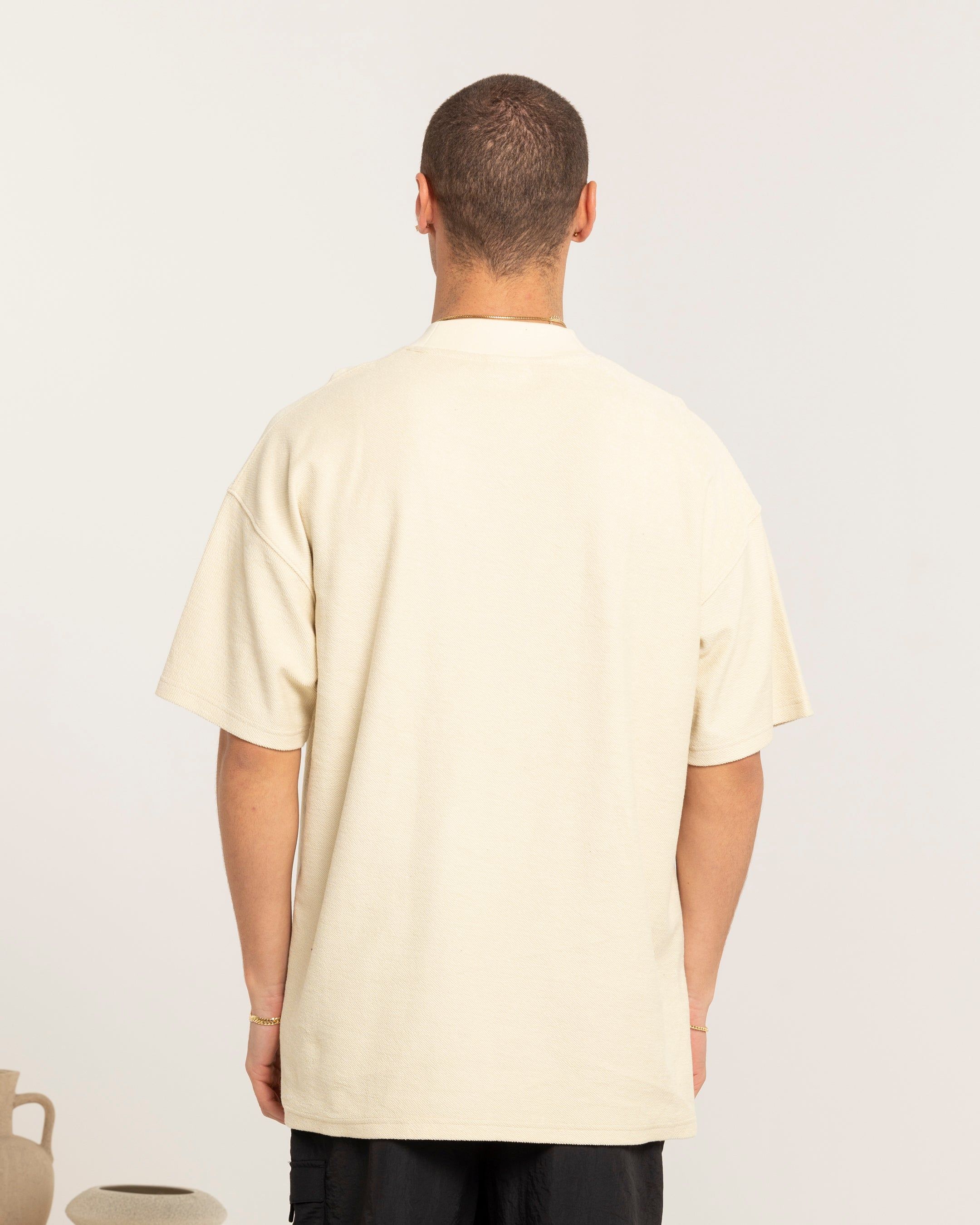 Carre Terry Oversized T-Shirt Light Stone sold by Culture Kings product image thumbnail 4
