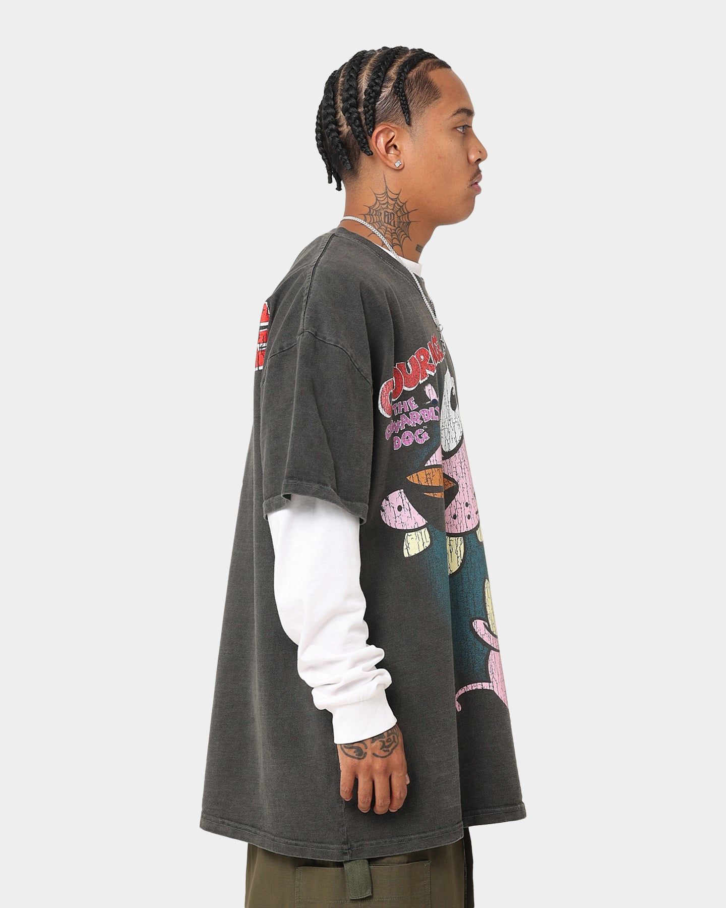 American Thrift X Cartoon Network Courage Heavyweight T-Shirt Black Wash sold by Culture Kings product image thumbnail 8