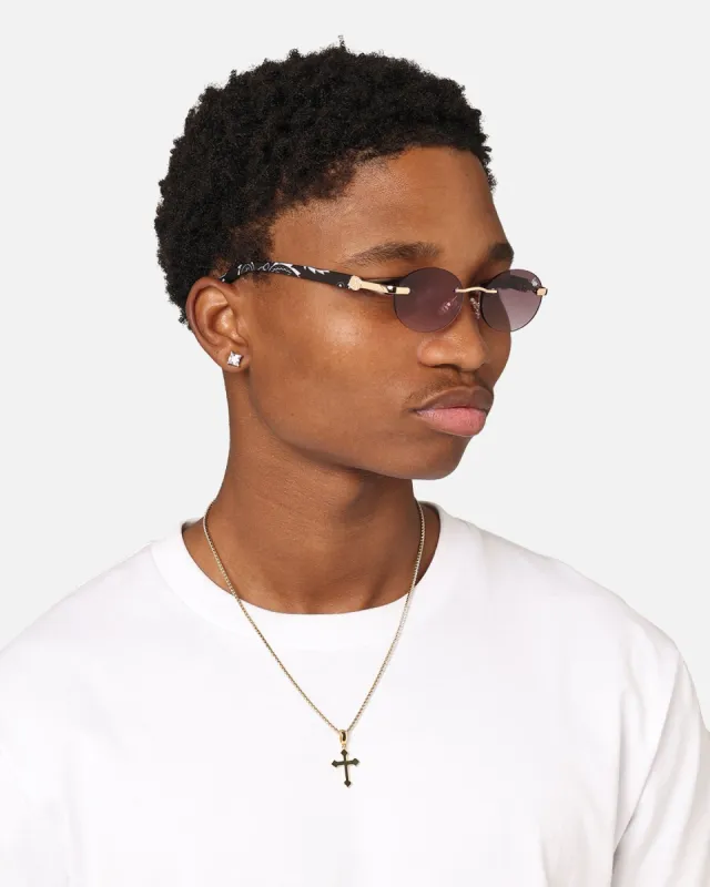 Belvoir & Co X Culture Kings Sancho Sunglasses Smoke/Gold/Black sold by Culture Kings