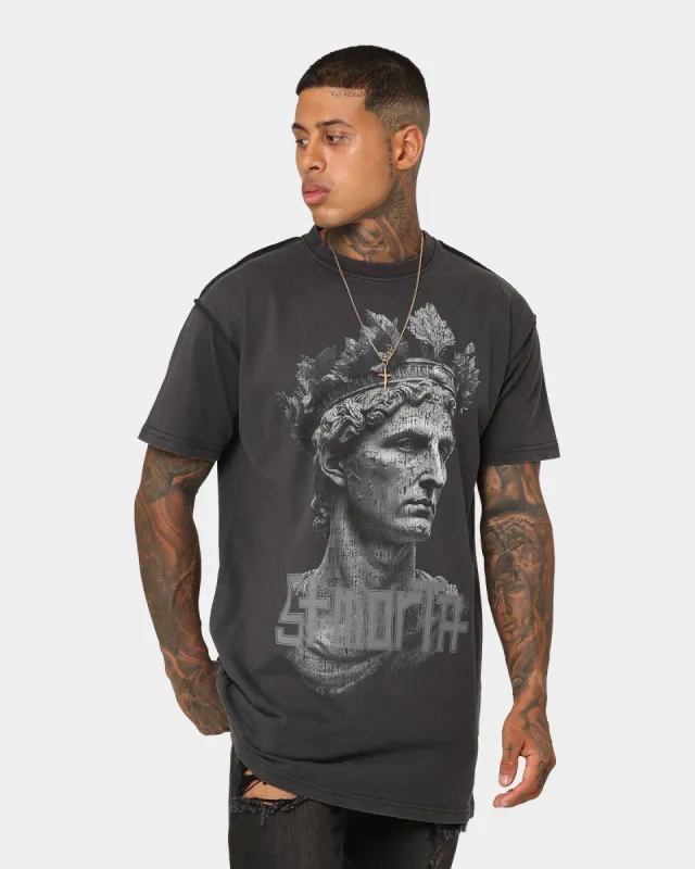 Saint Morta Logo T-Shirt Vintage Black sold by Culture Kings