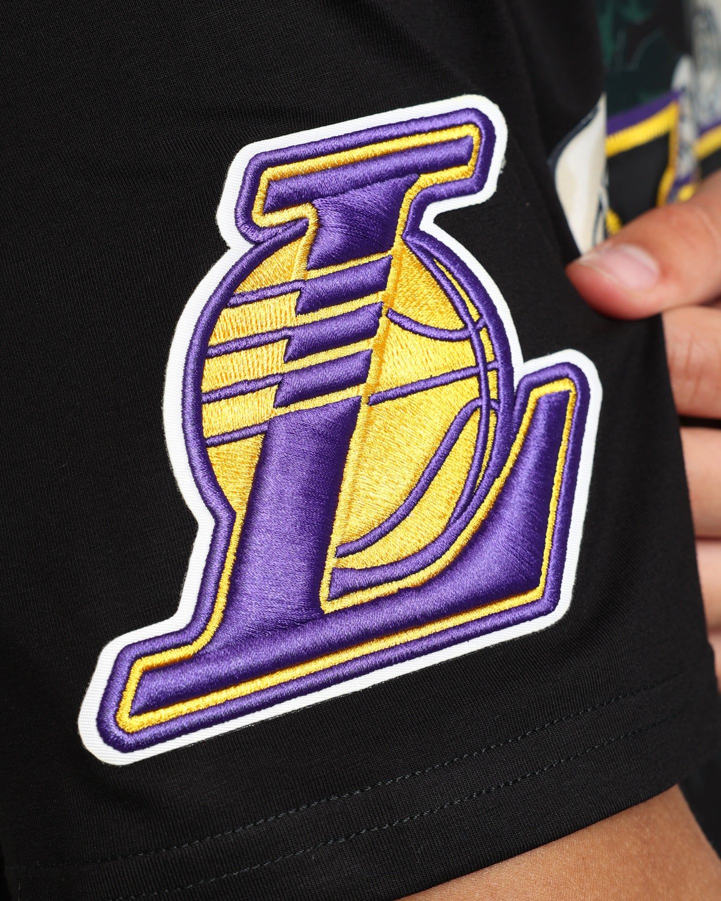 Pro Standard Los Angeles Lakers Roses T-Shirt Black sold by Culture Kings product image thumbnail 8