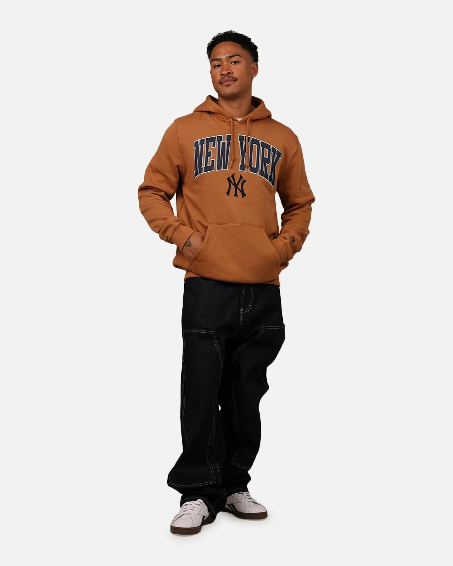 New Era New York Yankees Pullover Hoodie Medium Beige sold by Culture Kings product image thumbnail 3