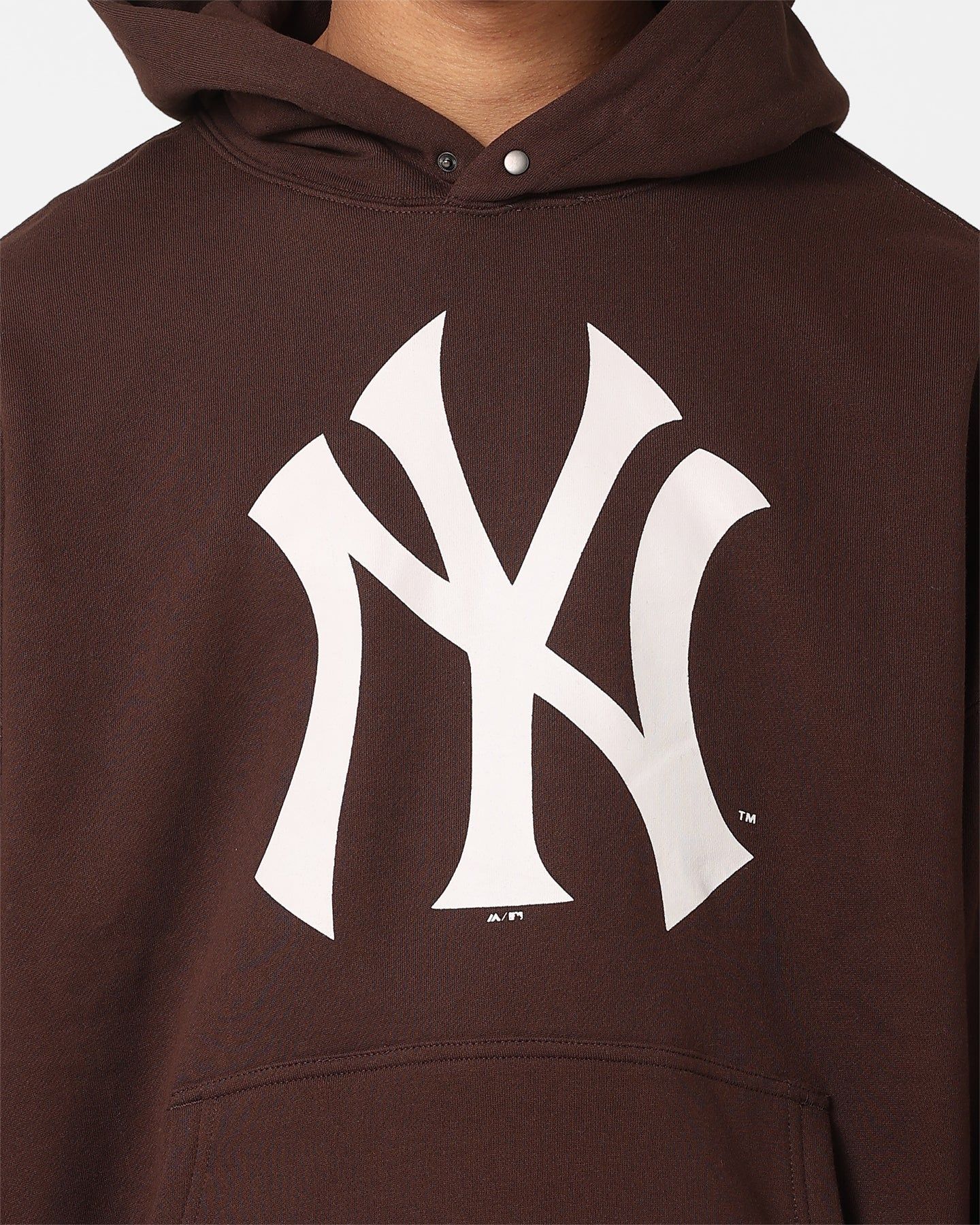 Majestic Athletic New York Yankees Core Hoodie Dark Oak sold by Culture Kings product image thumbnail 3