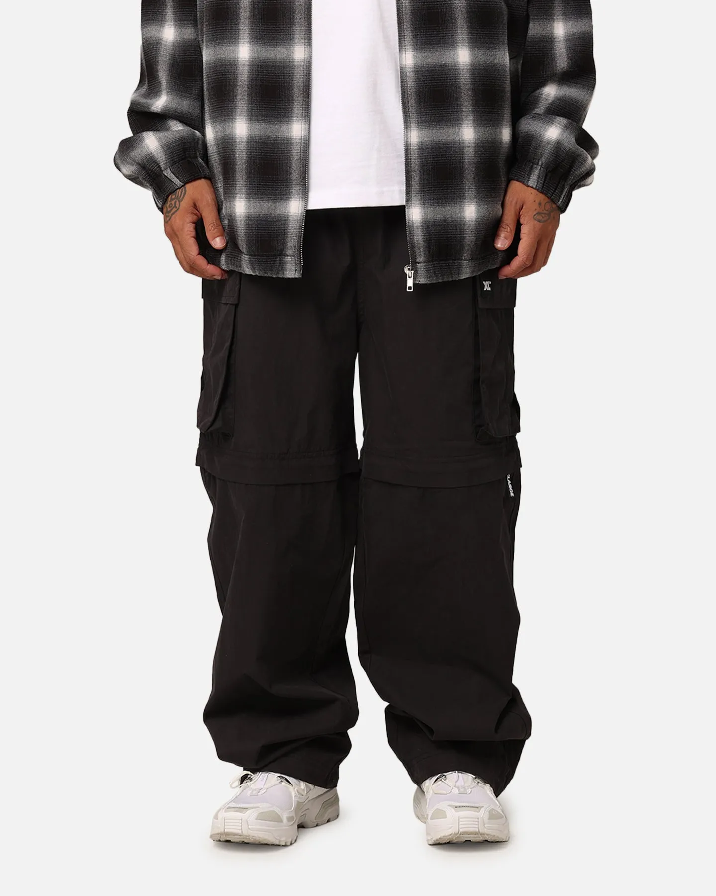 X-Large Nyco Cargo Convertible Pants Black sold by Culture Kings