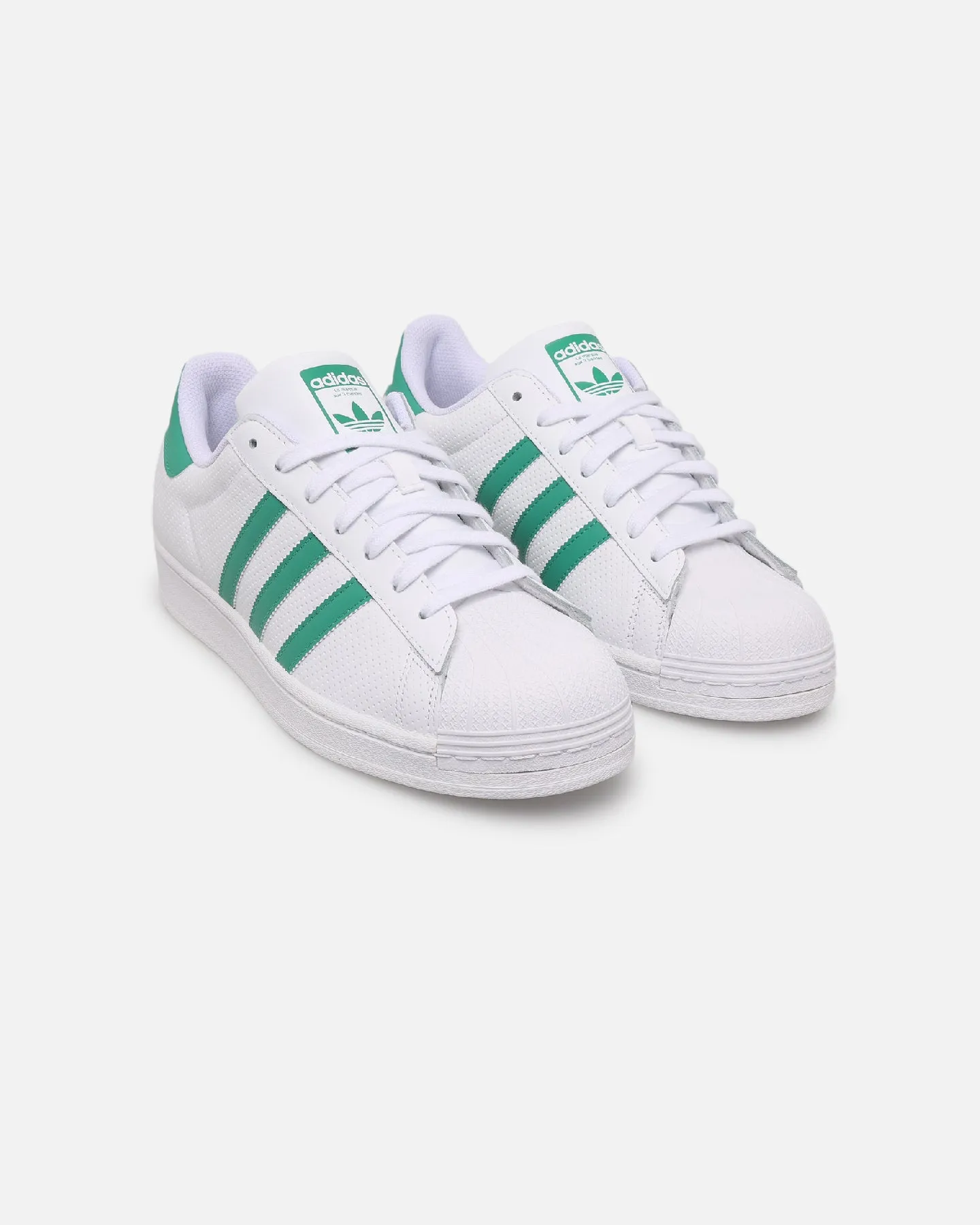 Adidas Superstar White/Green sold by Culture Kings product image thumbnail 2