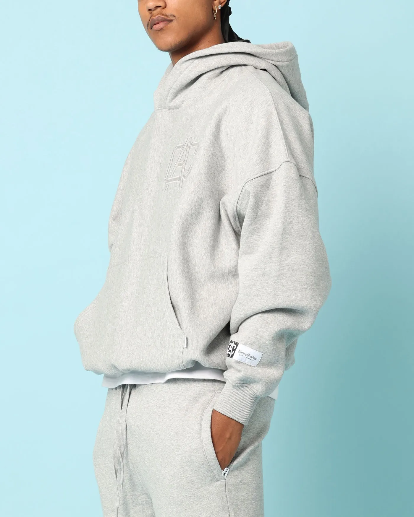 Carré Academy Oversized Hoodie Grey Marle sold by Culture Kings product image thumbnail 4