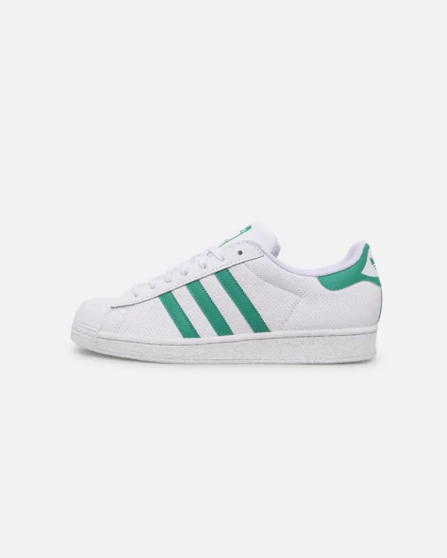 Adidas Superstar White/Green sold by Culture Kings