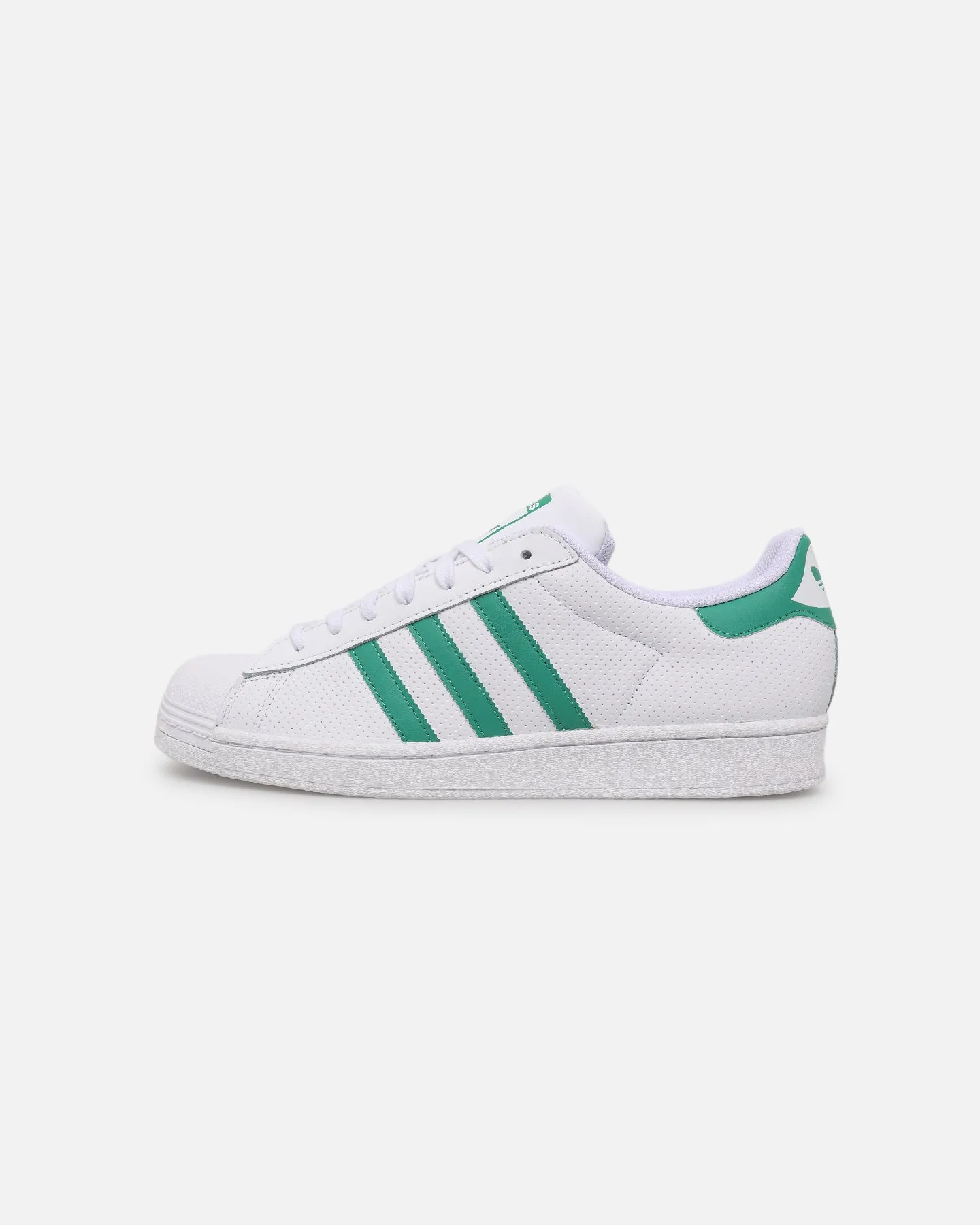 Adidas Superstar White/Green sold by Culture Kings