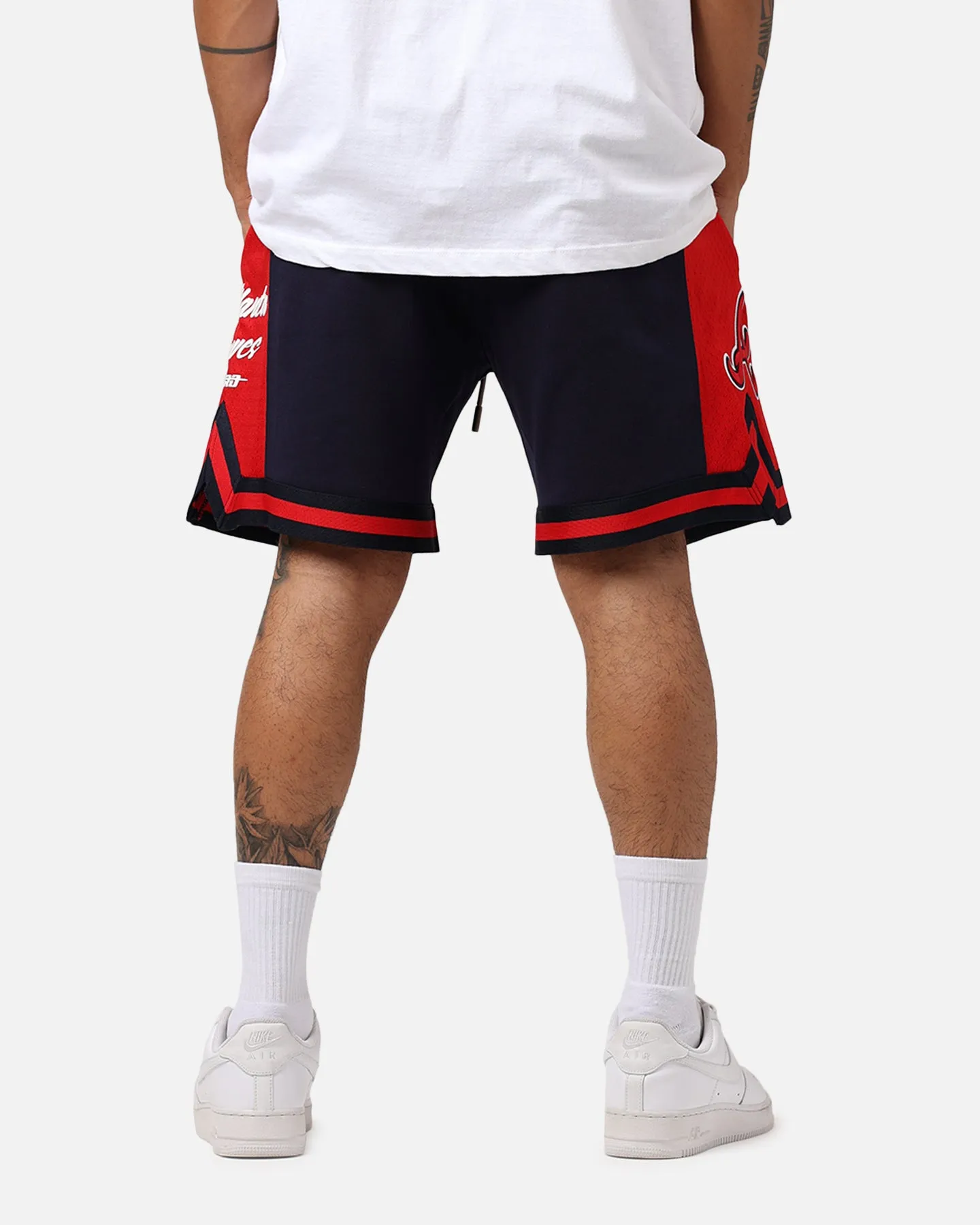 Pro Standard Atlanta Braves Fast Lane 2.0 Shorts Midnight/Red sold by Culture Kings product image thumbnail 5