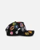 New Era NBA All Over 9FORTY A-Frame Snapback Black sold by Culture Kings