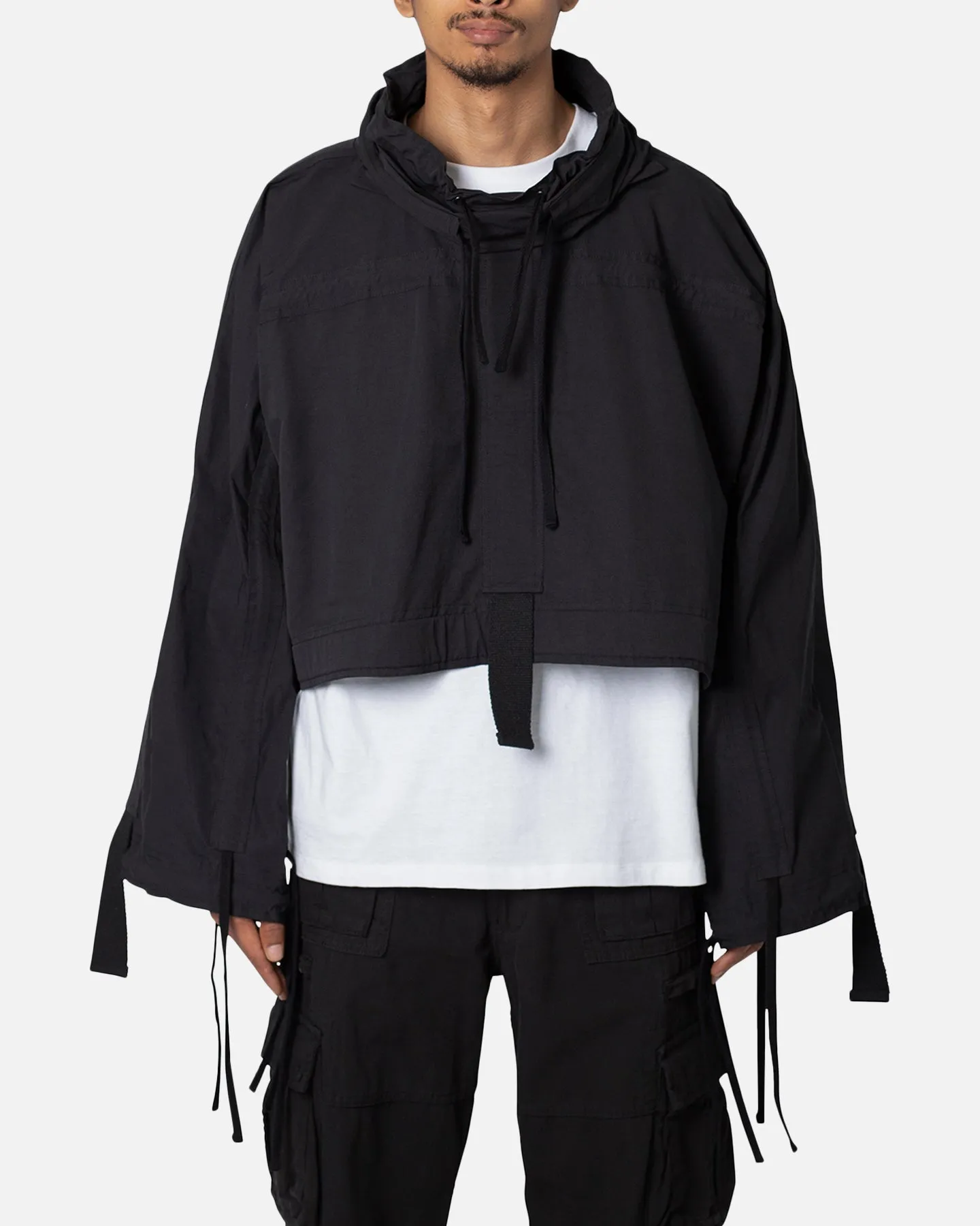 MNML Cropped Strappy Jacket Black sold by Culture Kings