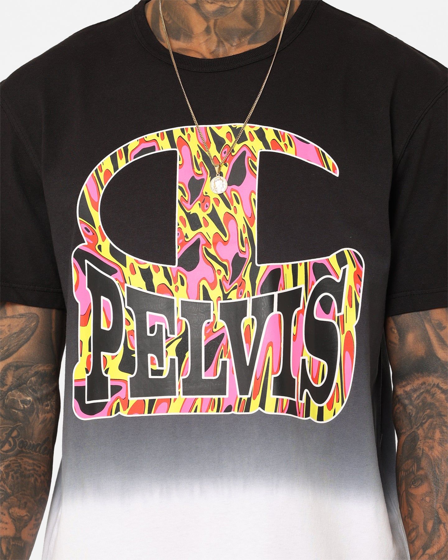 Champion X Pelvis Ombre T-Shirt Black sold by Culture Kings product image thumbnail 3