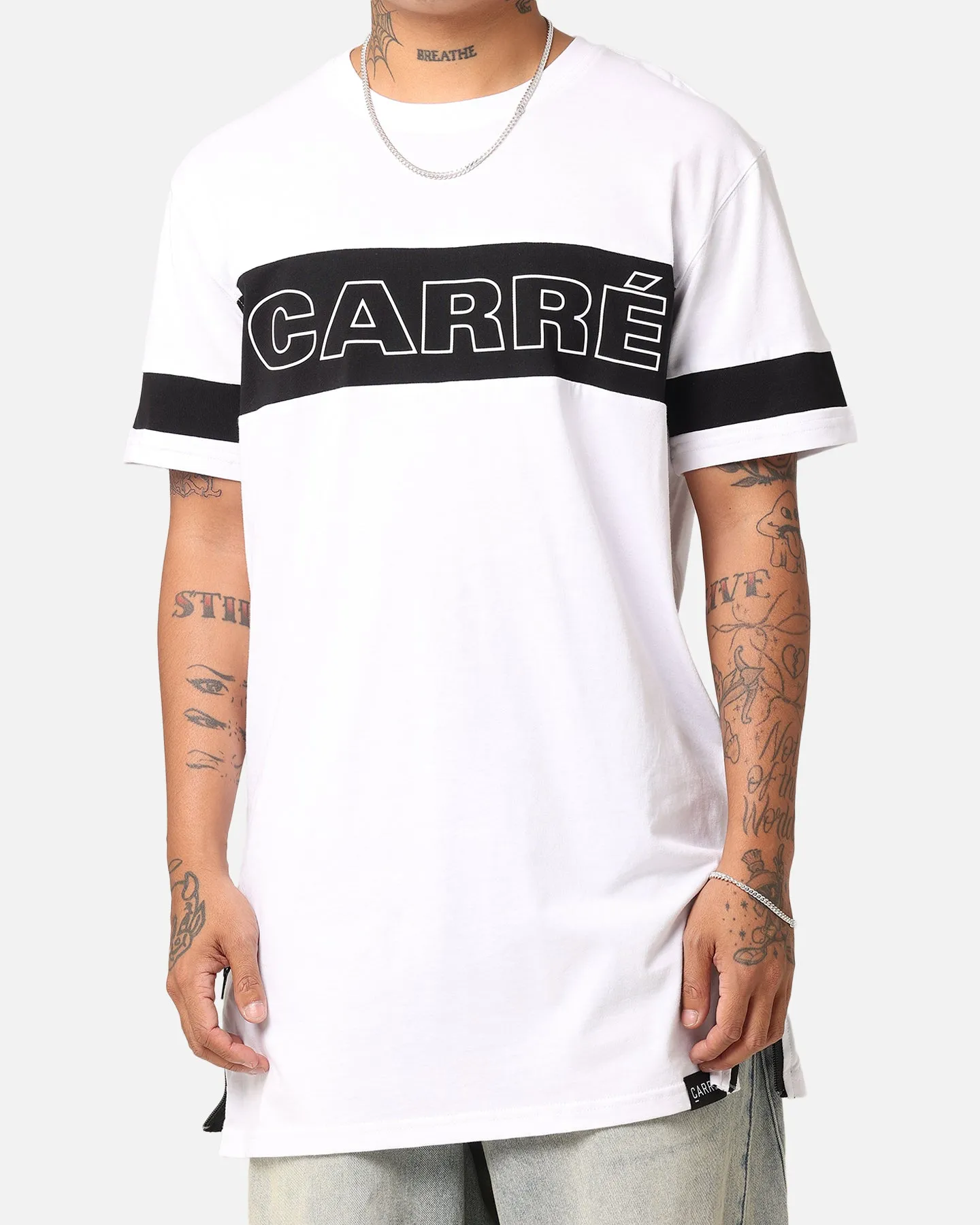 Carré Panneau Short Sleeve T-Shirt White/Black sold by Culture Kings product image thumbnail 4