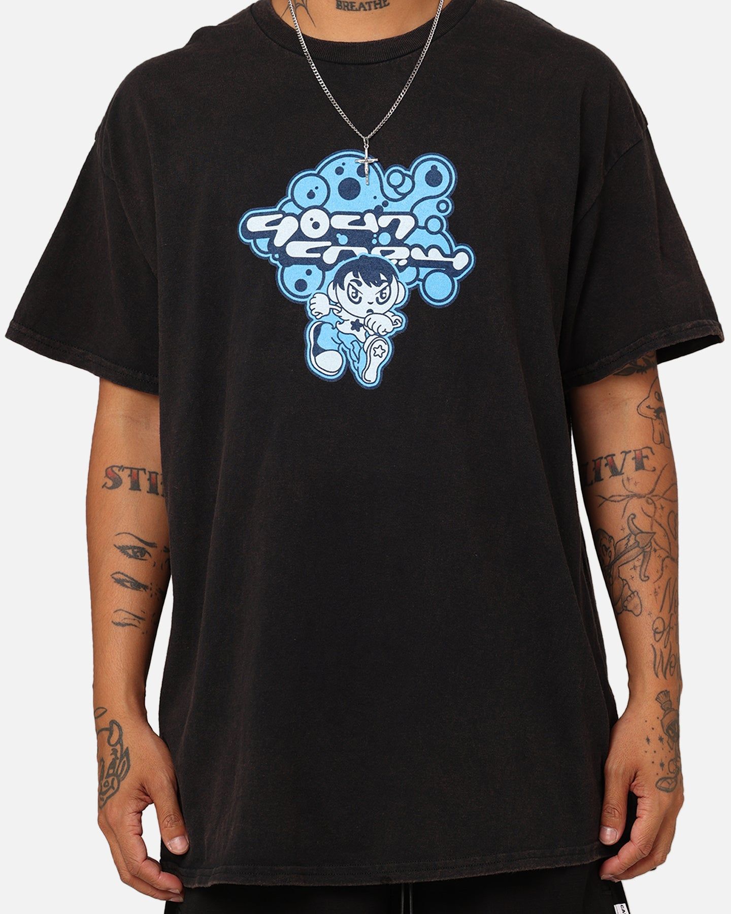 Goat Crew Y2K Boy T-Shirt Black Wash sold by Culture Kings product image thumbnail 4