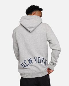 New Era New York Yankees Pullover Hoodie Grey sold by Culture Kings
