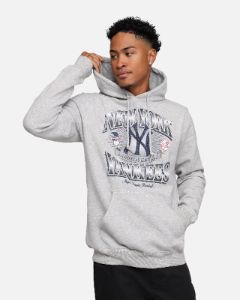 New Era New York Yankees Pullover Hoodie Grey sold by Culture Kings
