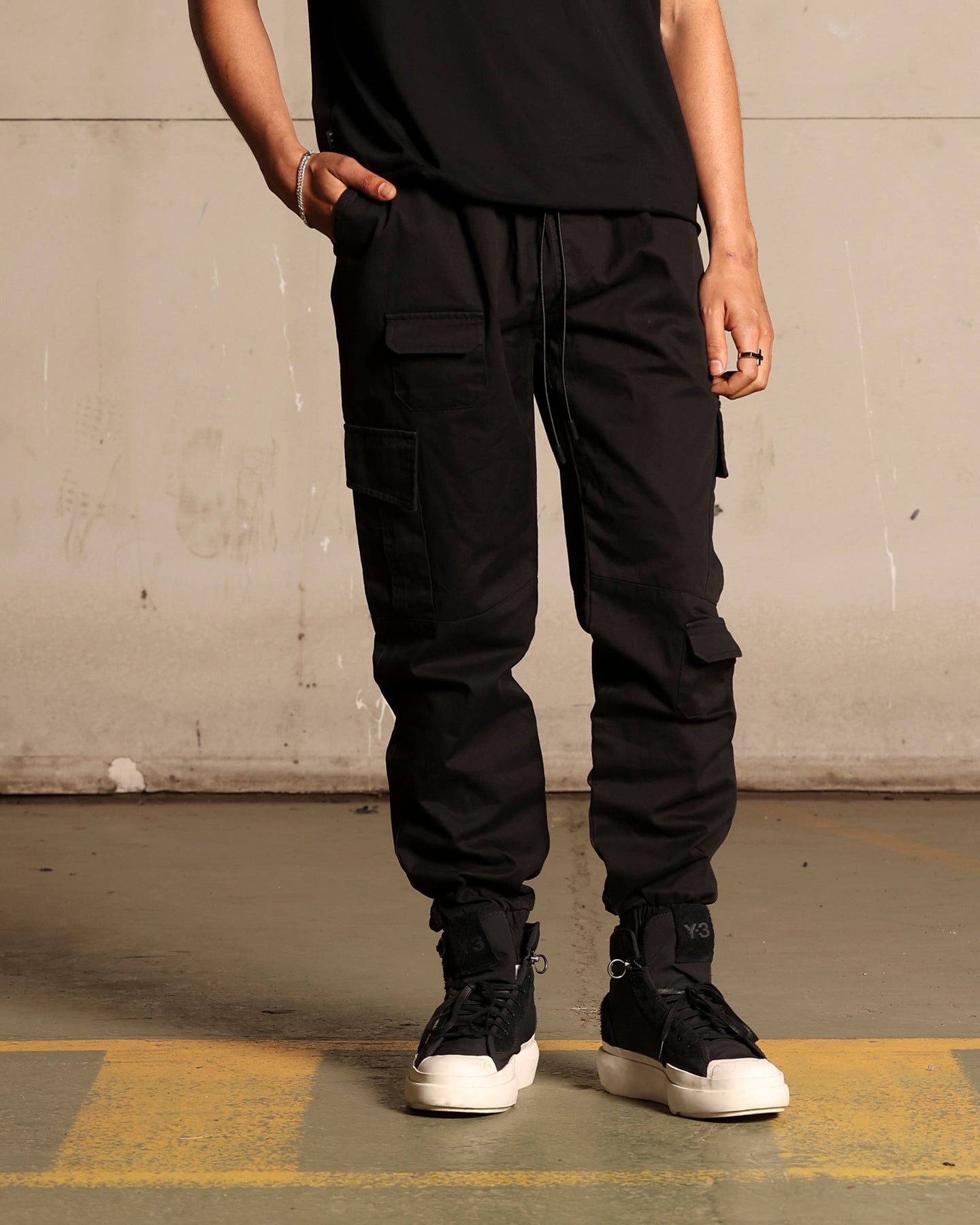 Saint Morta Utility Joggers Black sold by Culture Kings