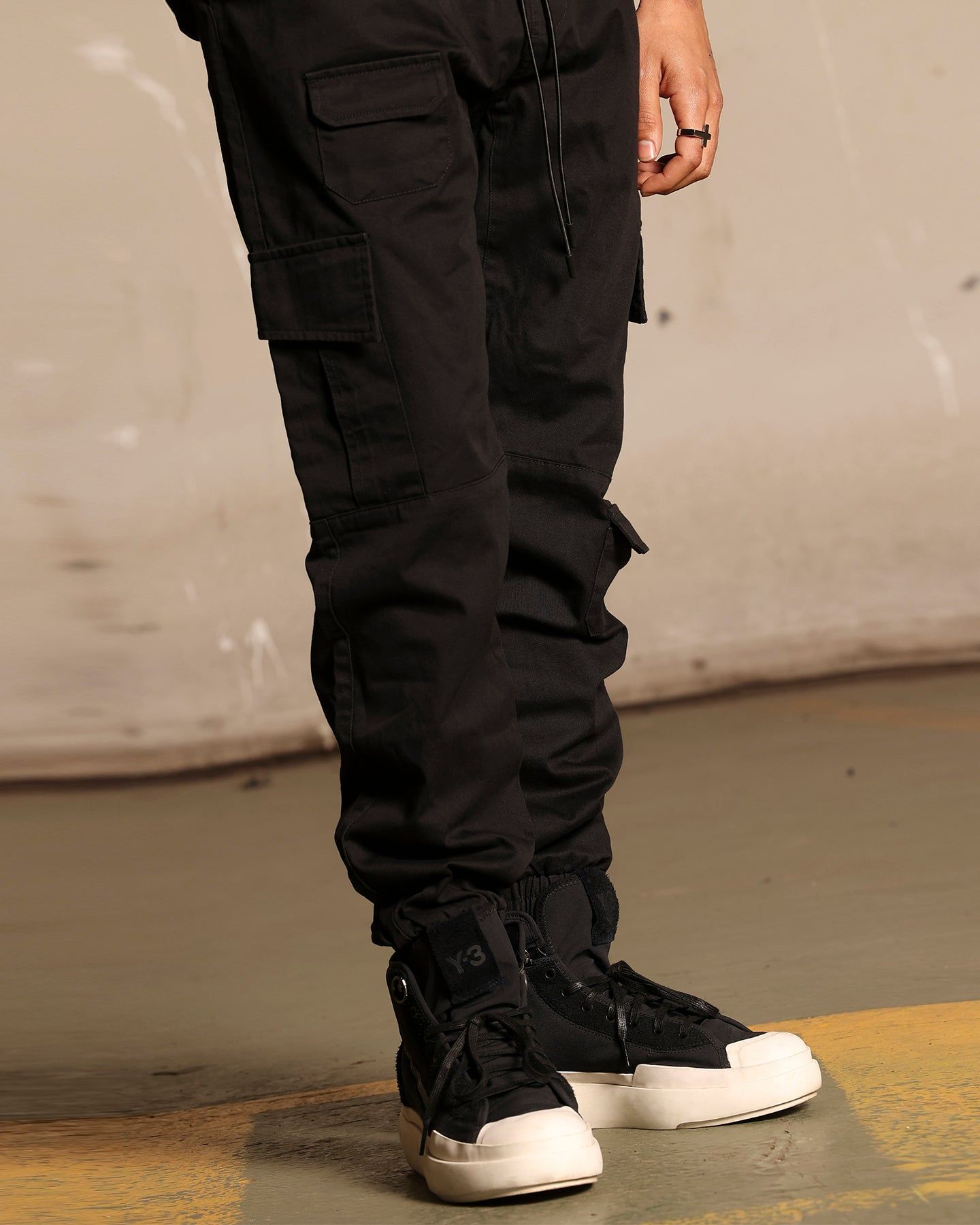 Saint Morta Utility Joggers Black sold by Culture Kings product image thumbnail 3