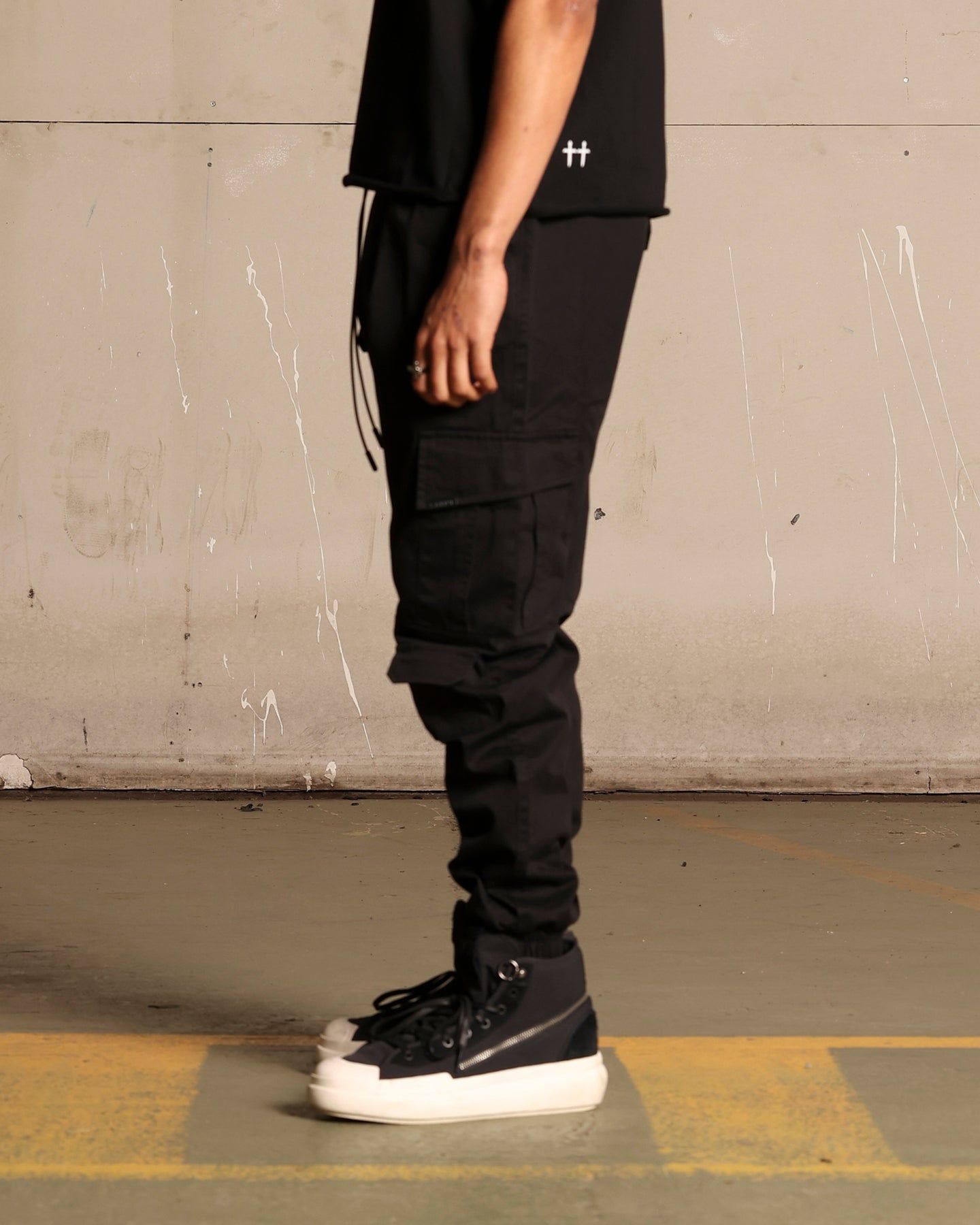 Saint Morta Utility Joggers Black sold by Culture Kings product image thumbnail 5