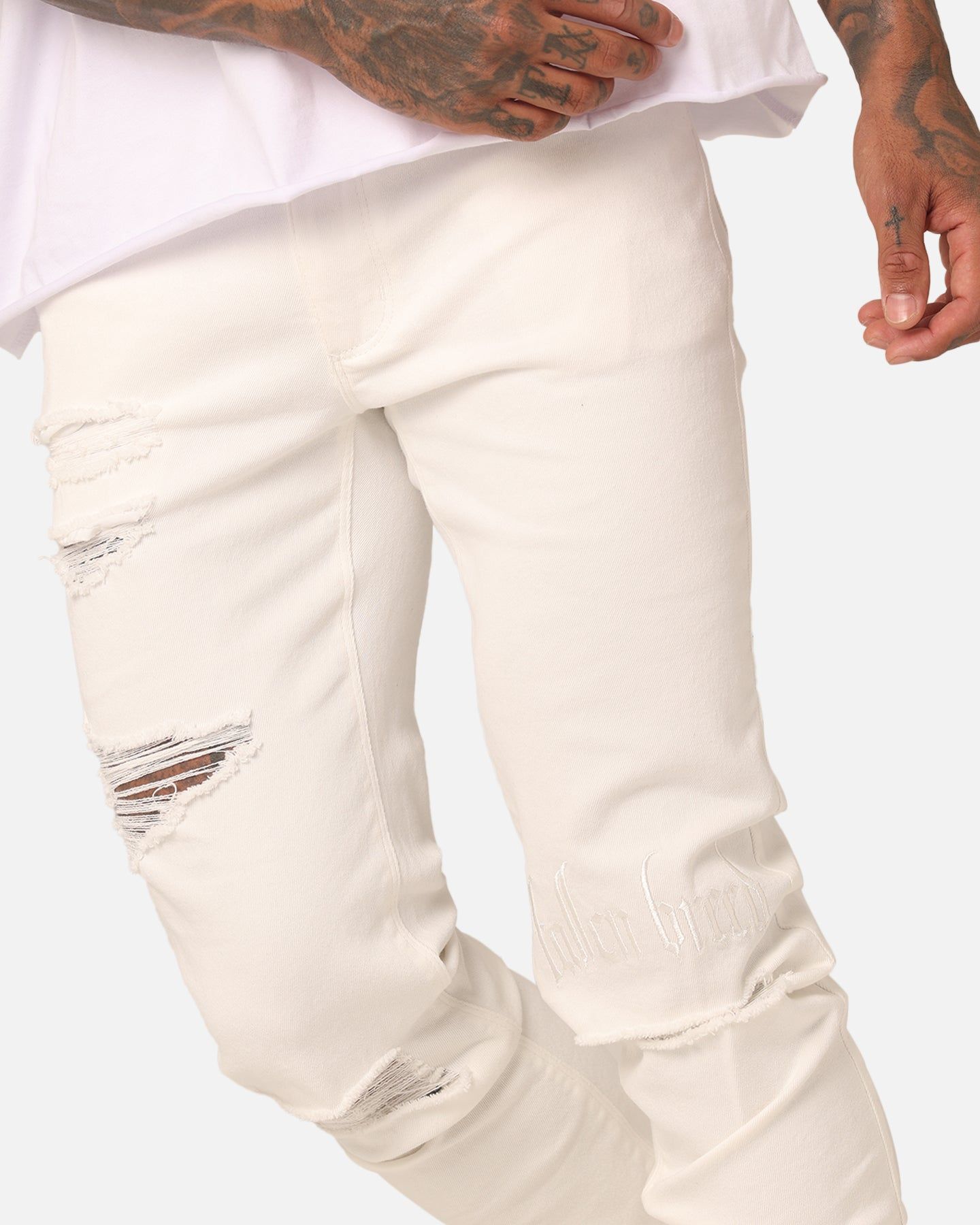 Fallen Breed Fallen Jeans White/White sold by Culture Kings product image thumbnail 4