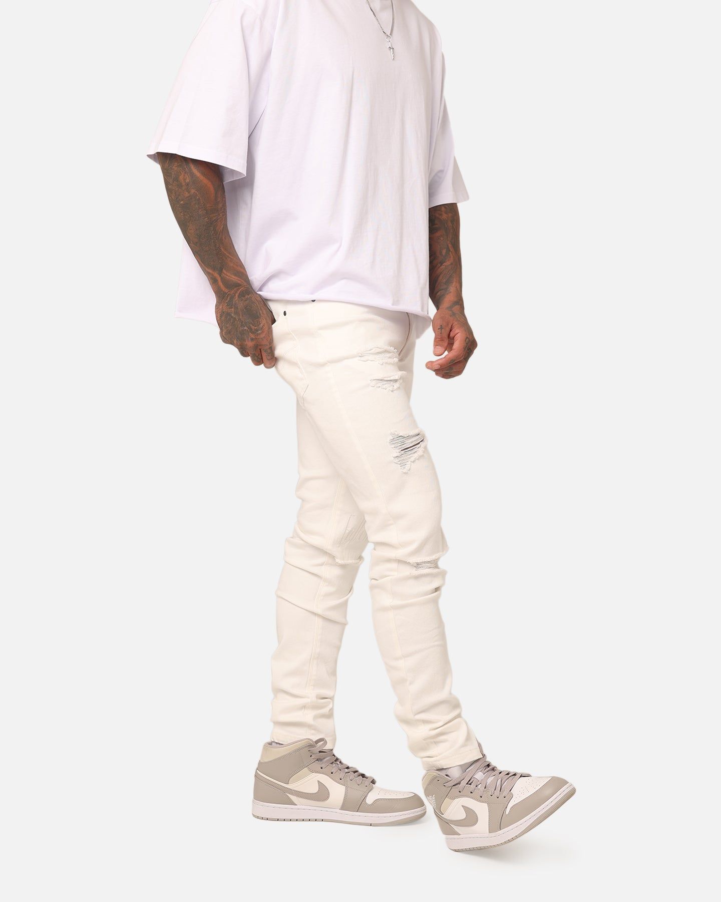 Fallen Breed Fallen Jeans White/White sold by Culture Kings product image thumbnail 5